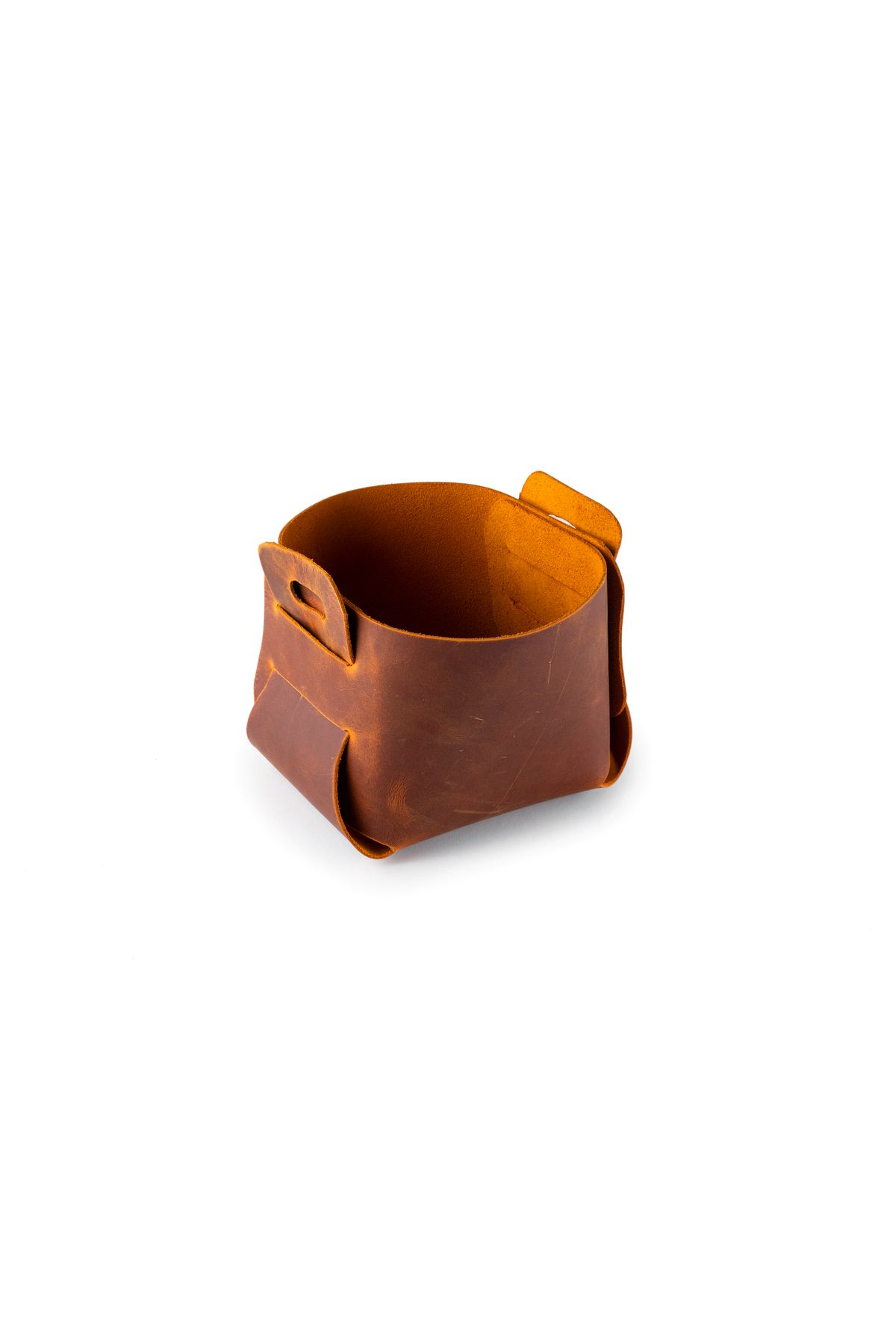 LWA Leather Deri Sepet | El Yapımı Deri Düzenleyici Kutu | Ev Dekorasyonu | Çok Amaçlı Sepet | Kutu Düzenleyici