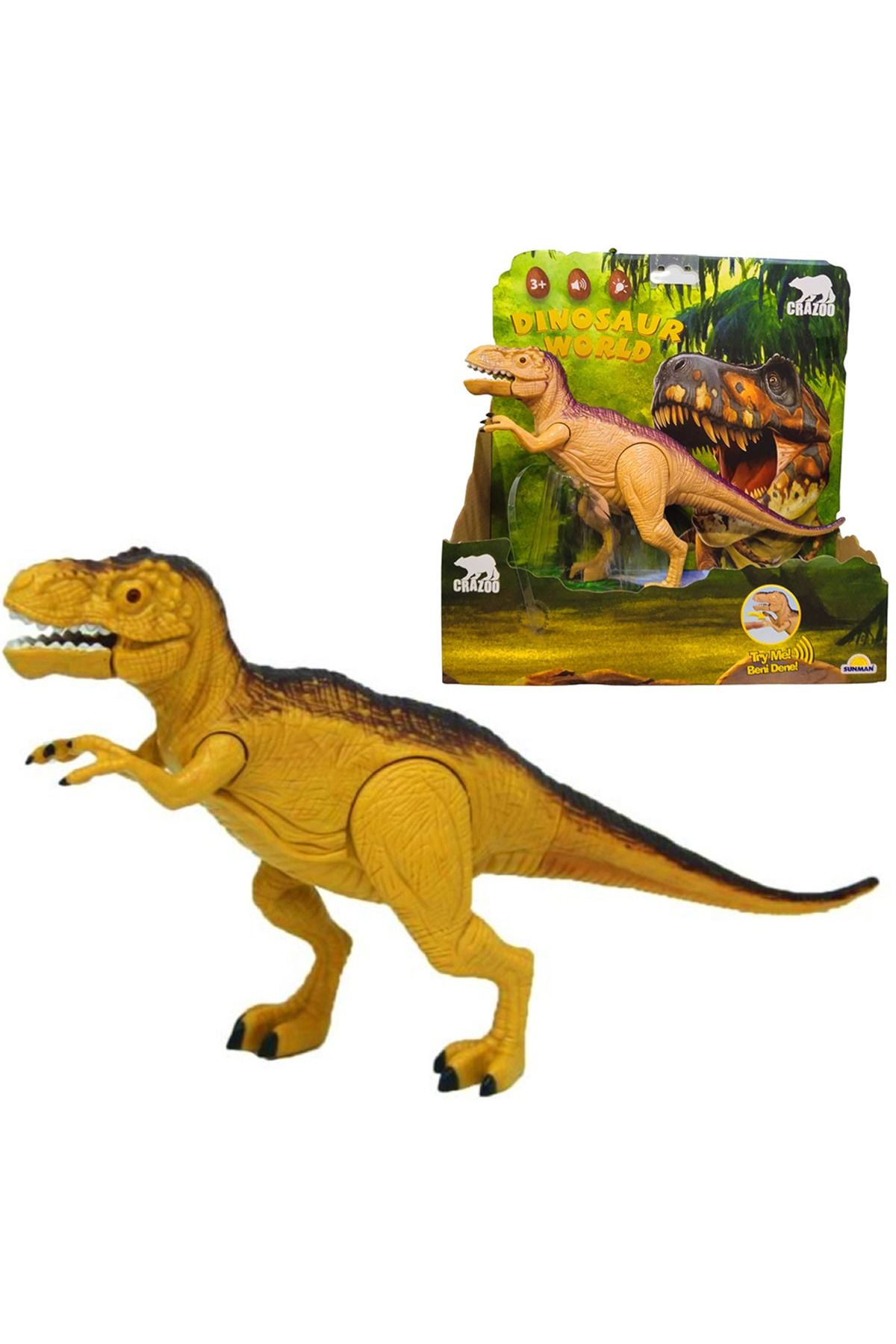 Art Tone SUNMAN DİNOSAUR WORLD 6171 DİNOZOR DÜNYASI SESLİ IŞIKLI 3+