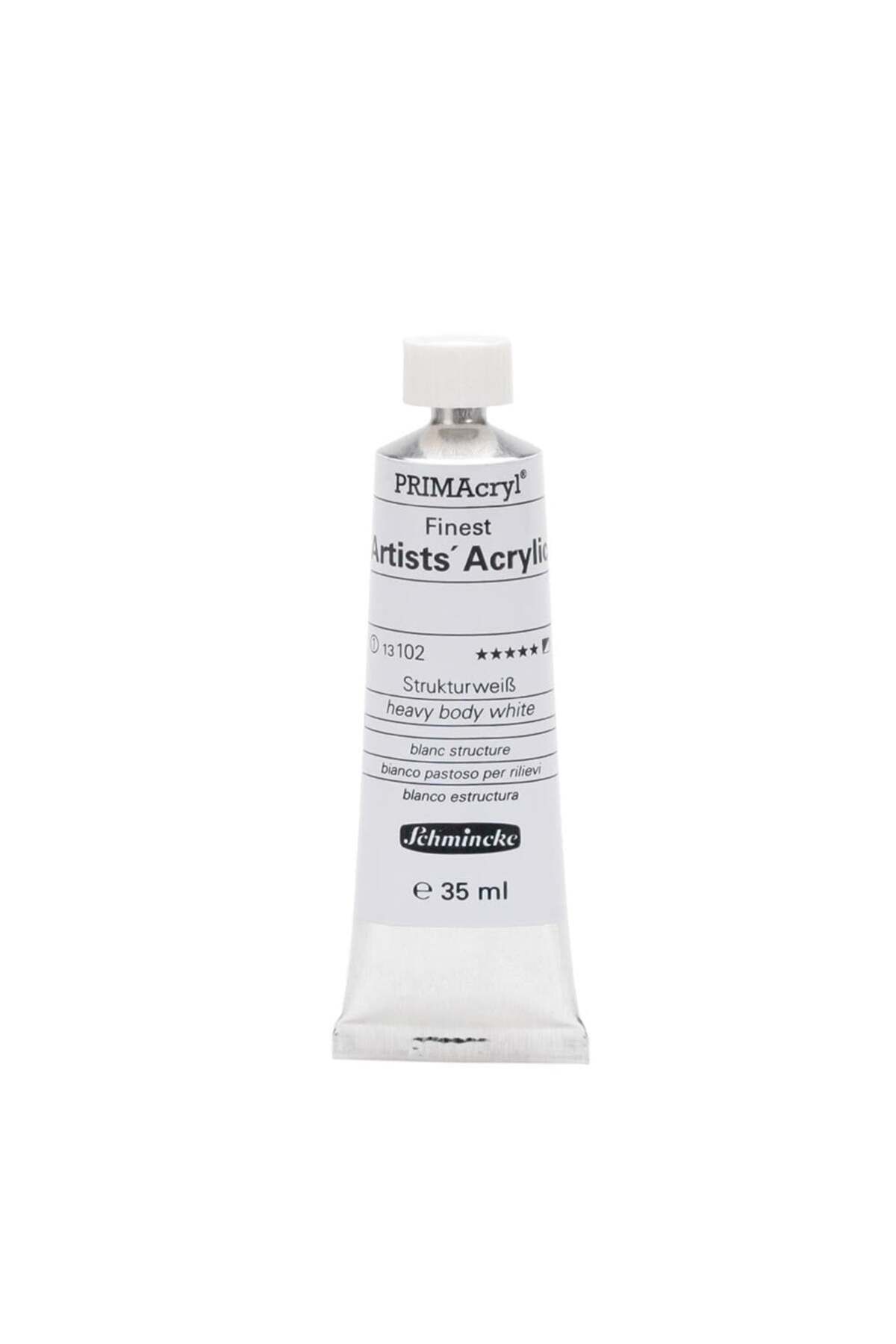 Schmincke Primacryl Artist Akrilik Boya 35 ml Seri 1 102 Heavy Body White