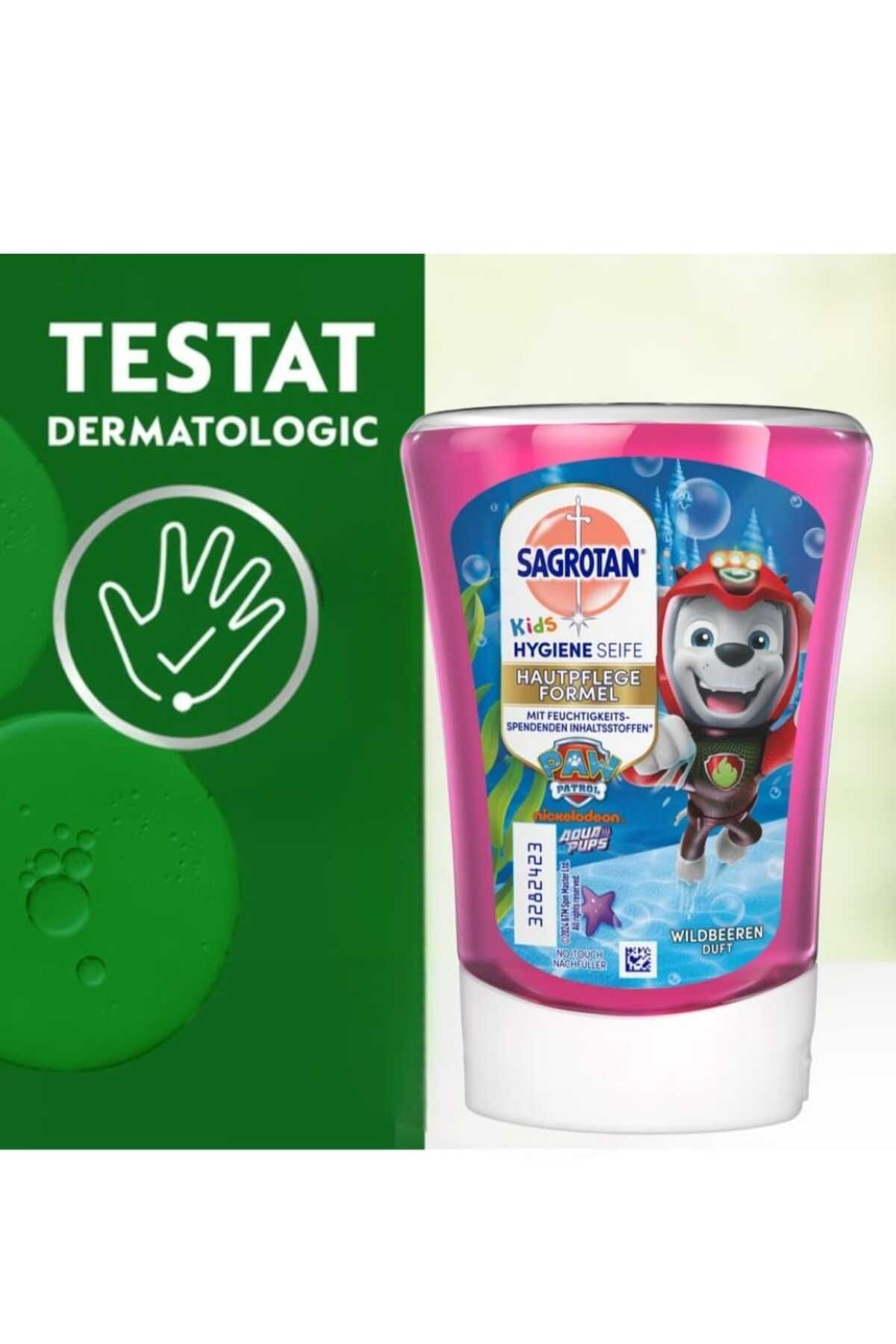 Dettol-Sagrotan No Touch Kids Soap Dispenser Set: Liquid soap dispenser with sensor + 5 soap refills, 250 ml 3