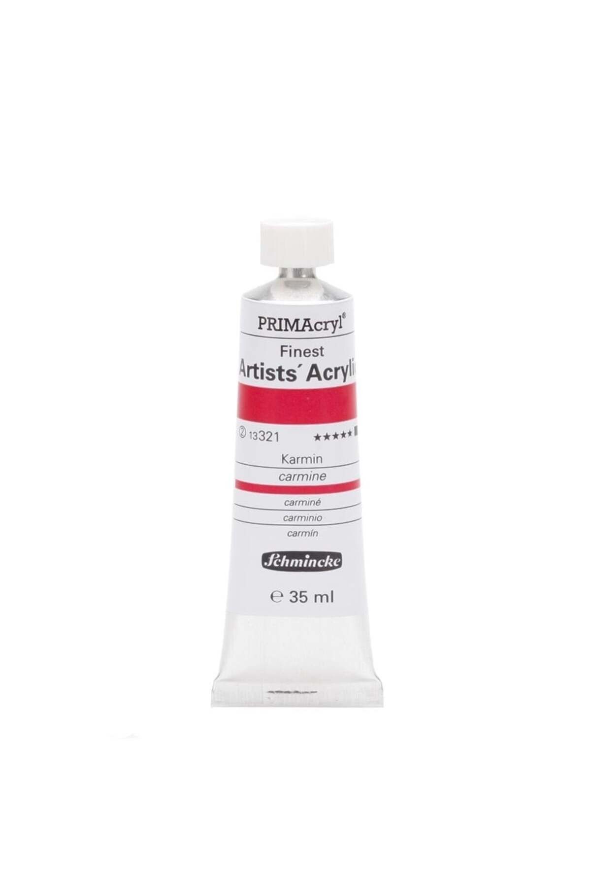 Schmincke Primacryl Artist Akrilik Boya 35 ml Seri 2 321 Carmine