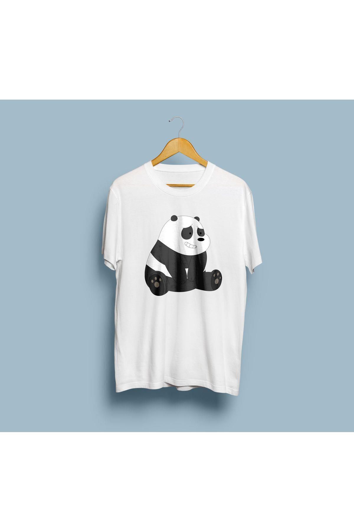 bahriyeli.jpeg Oversize Panda Tasarım unisex T-shirt