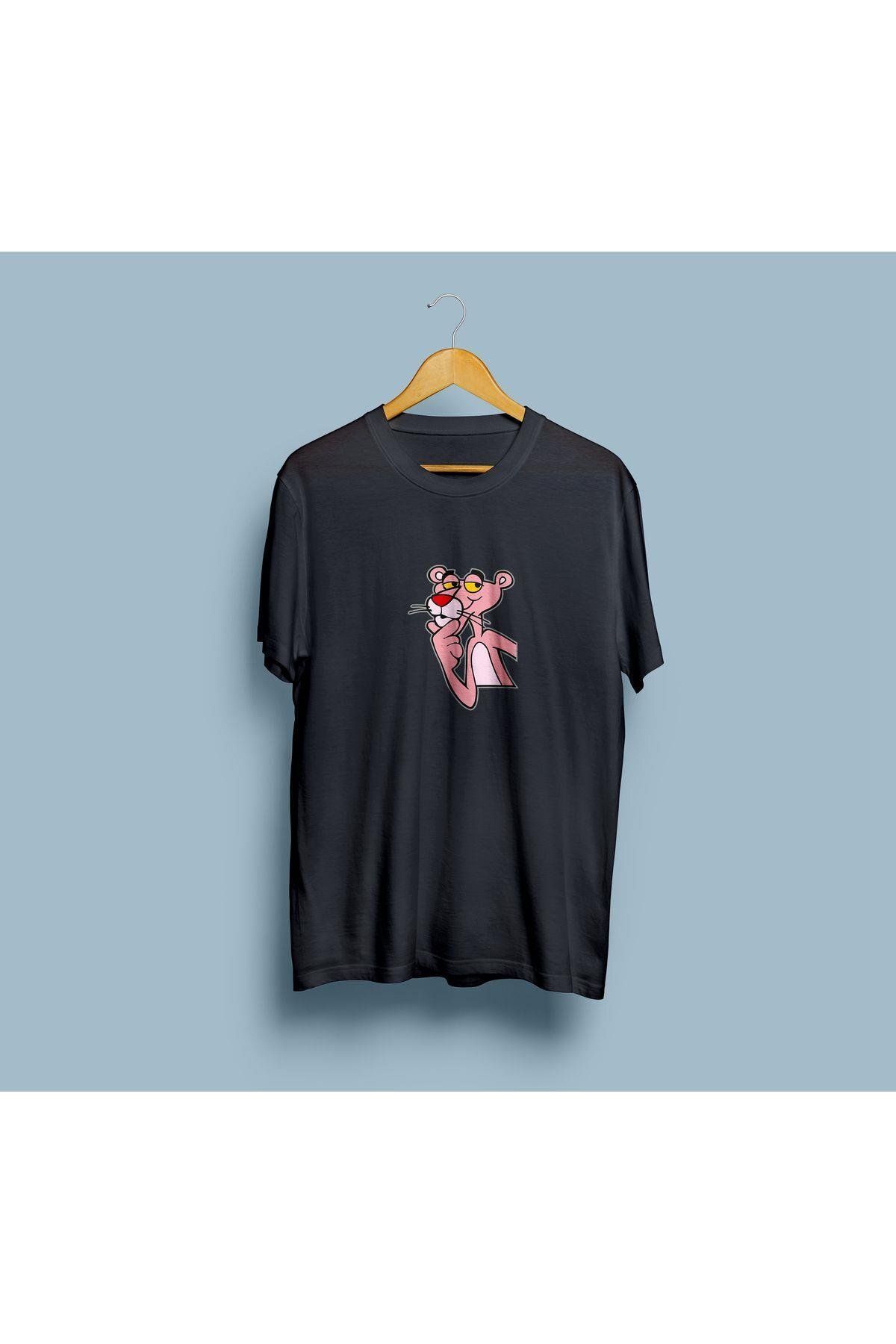 bahriyeli.jpeg Oversize Pembe Panter Tasarım T-shirt