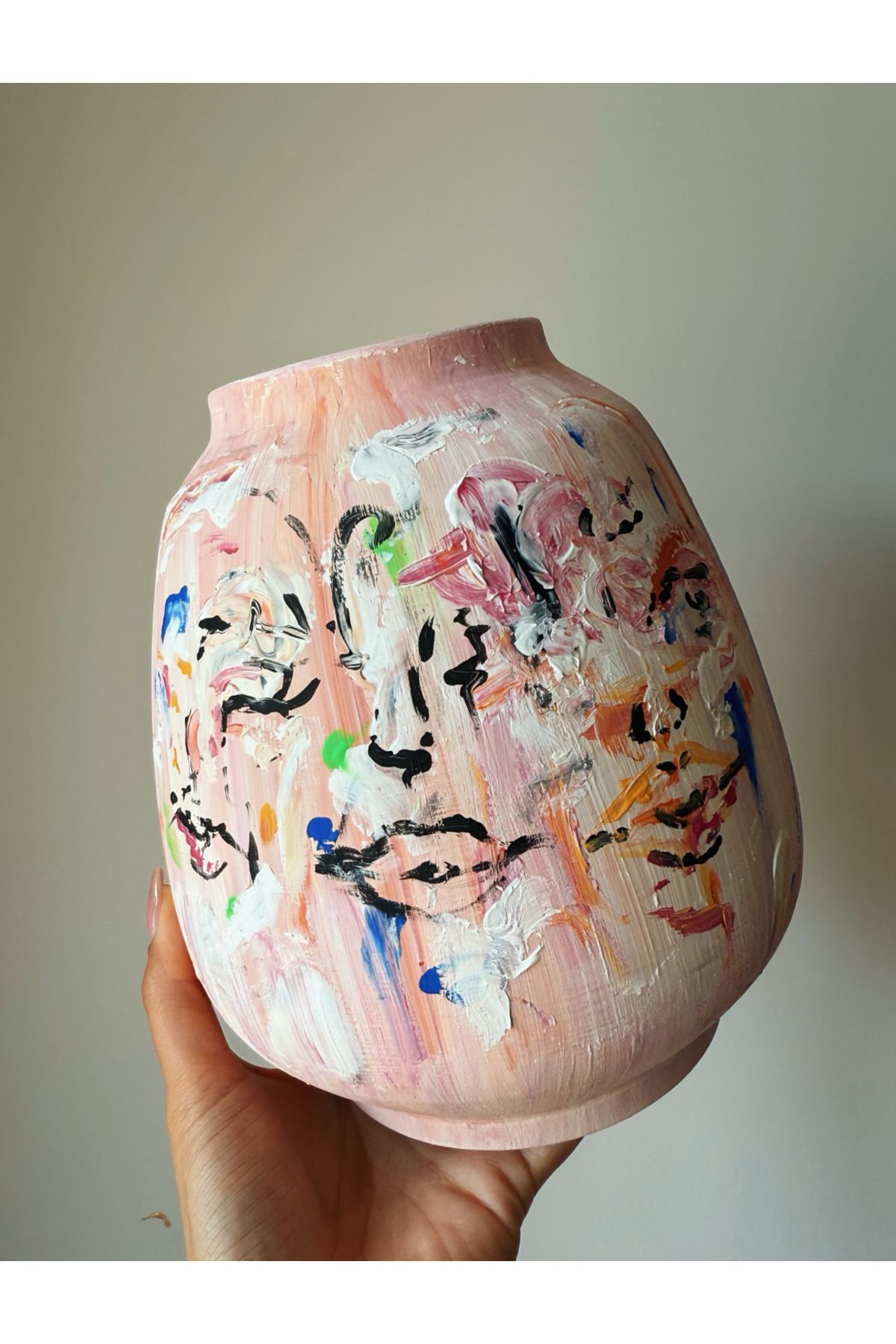 STUDIO SOI CANDLE&MORE Faces vase