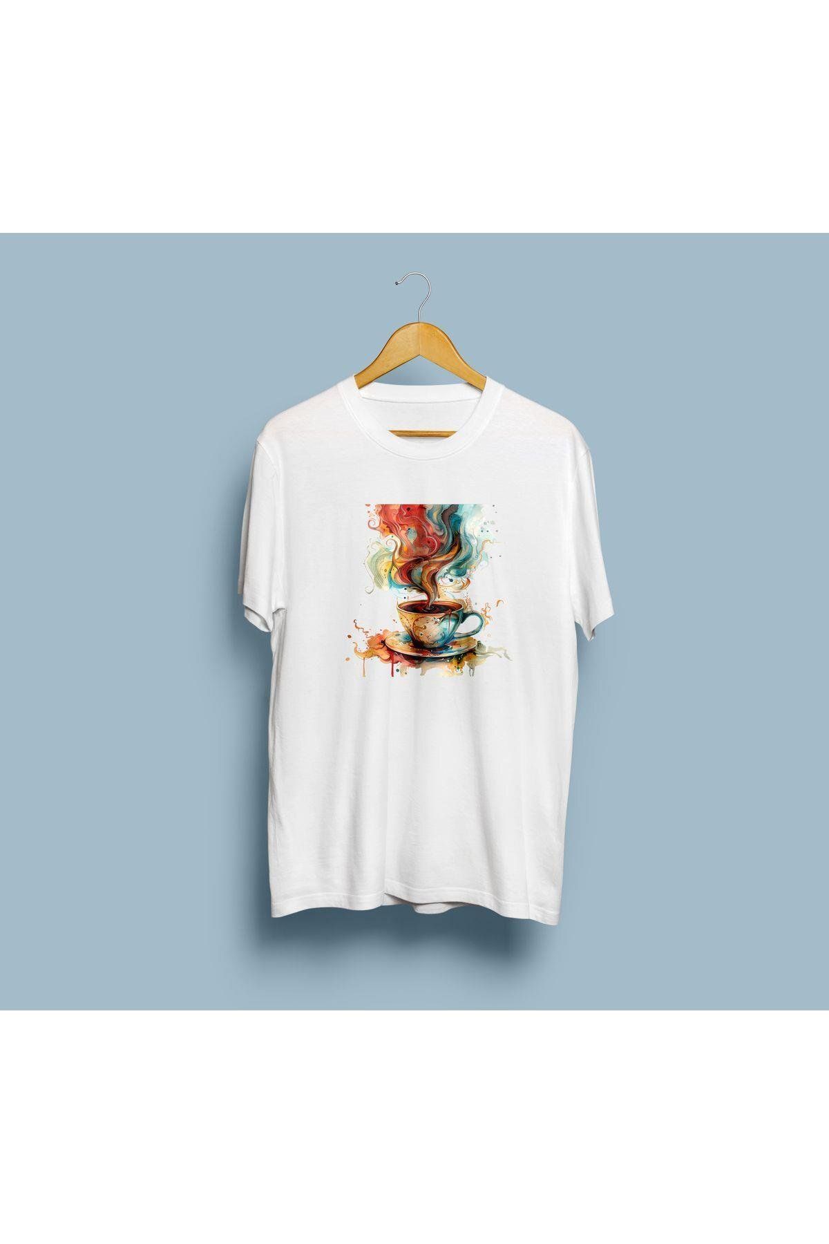 bahriyeli.jpeg Oversize Rainbow Kahve Tasarım unisex T-shirt