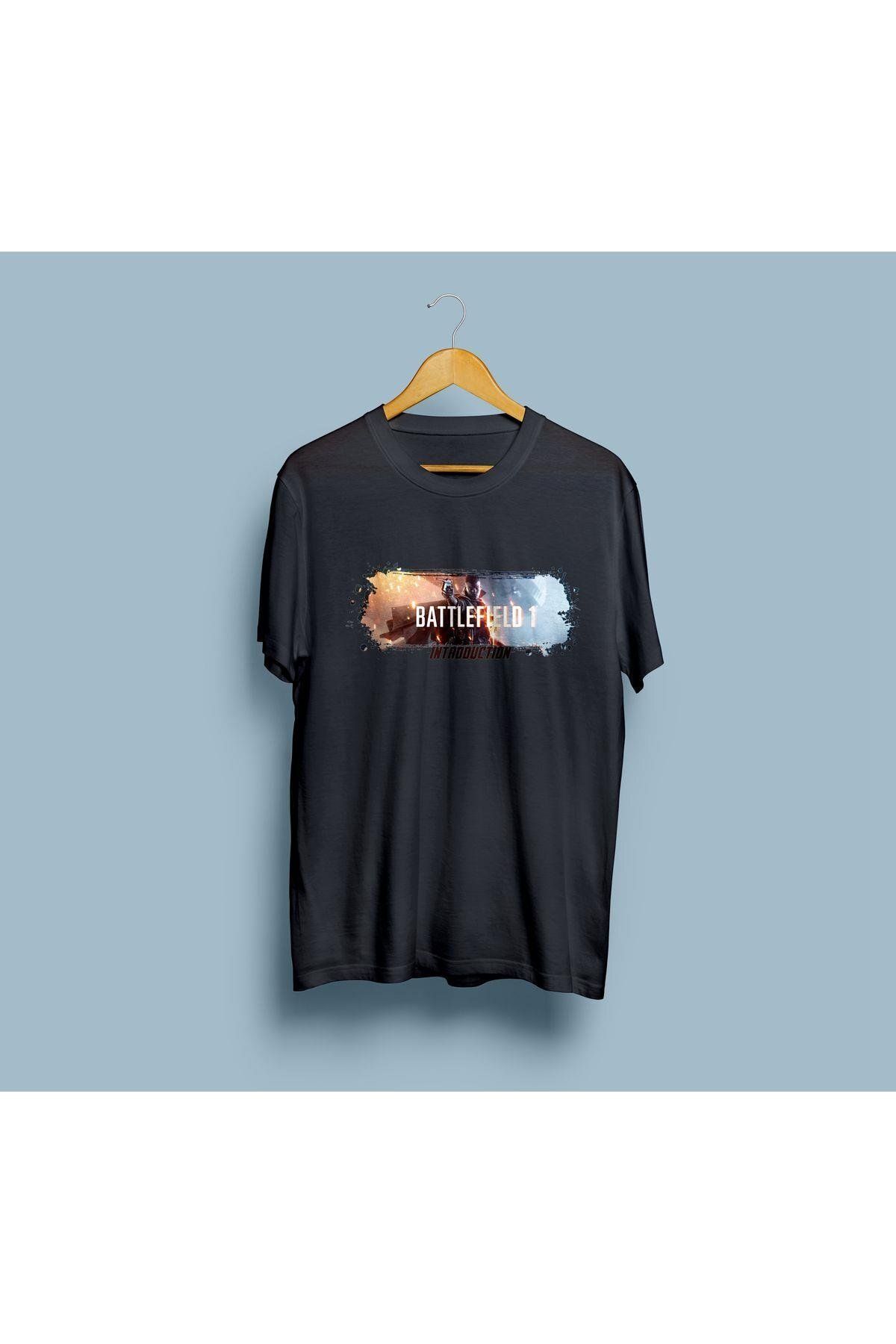bahriyeli.jpeg Oversize BattleField 1 tasarım unisex T-shirt