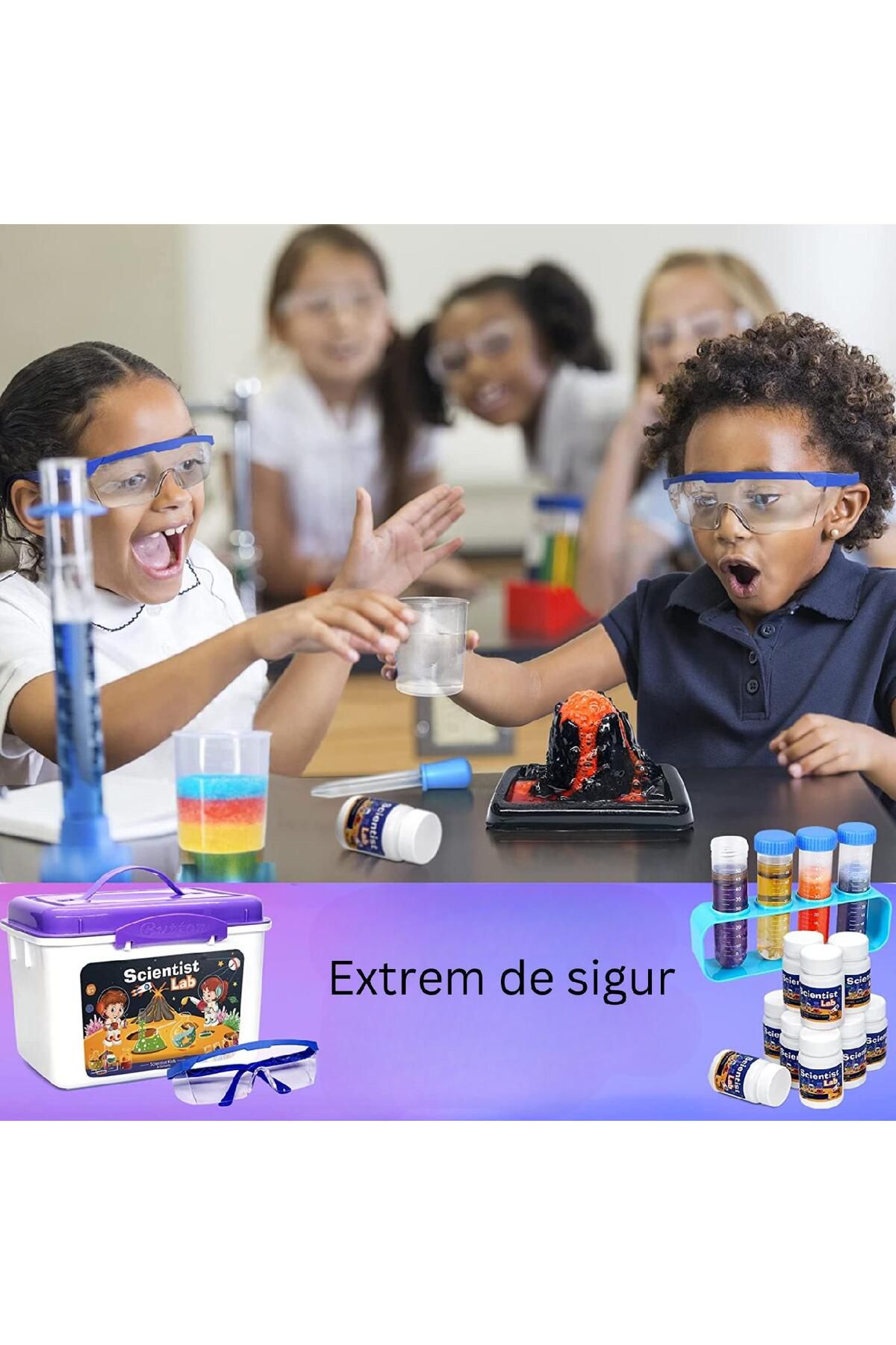 OEM-Set De Joaca Educativ Laborator De Stiinta, Stem, 80 De Experimente, Instrucțiuni În Limba Română 4