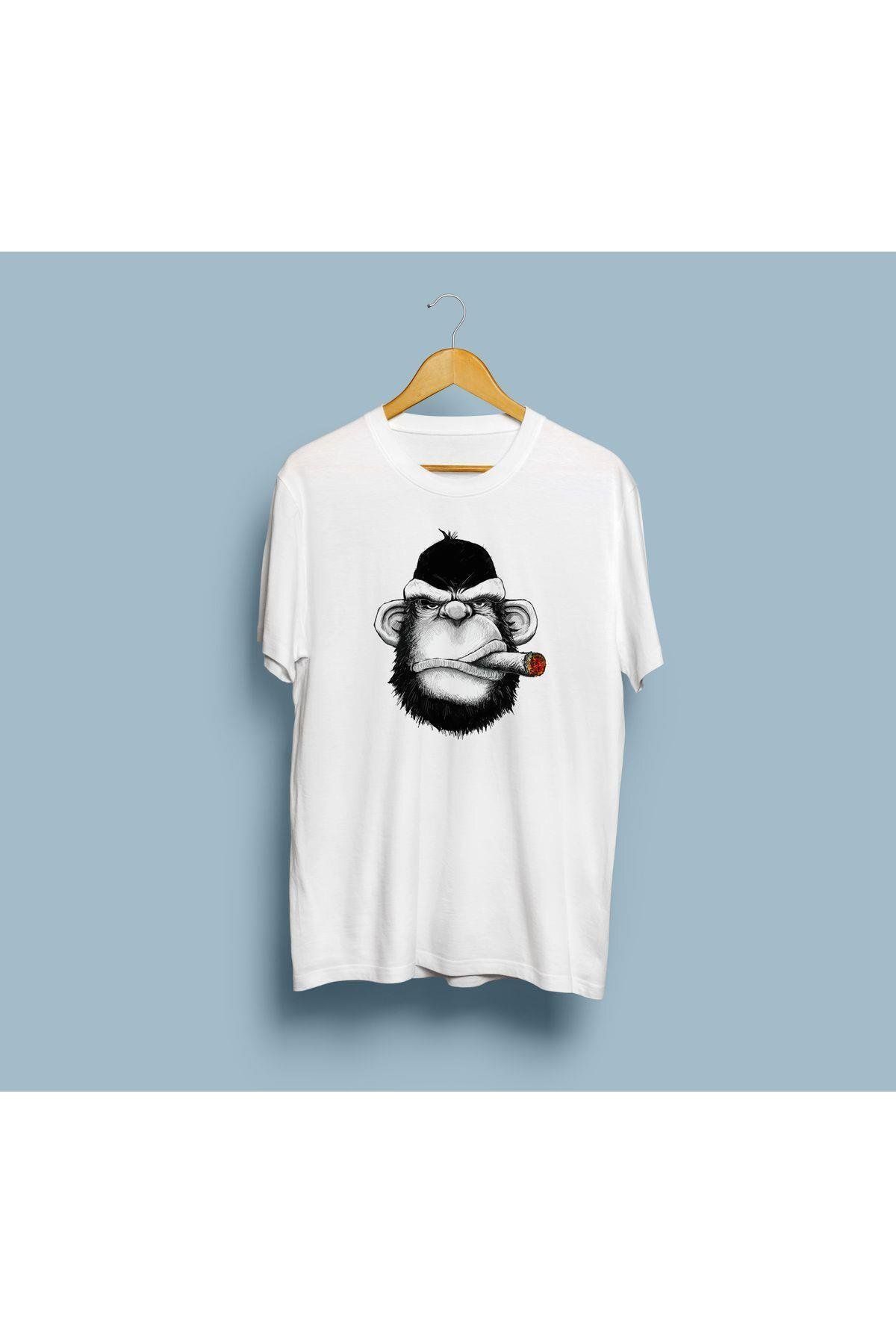 bahriyeli.jpeg Oversize Goril tasarımlı unisex T-shirt