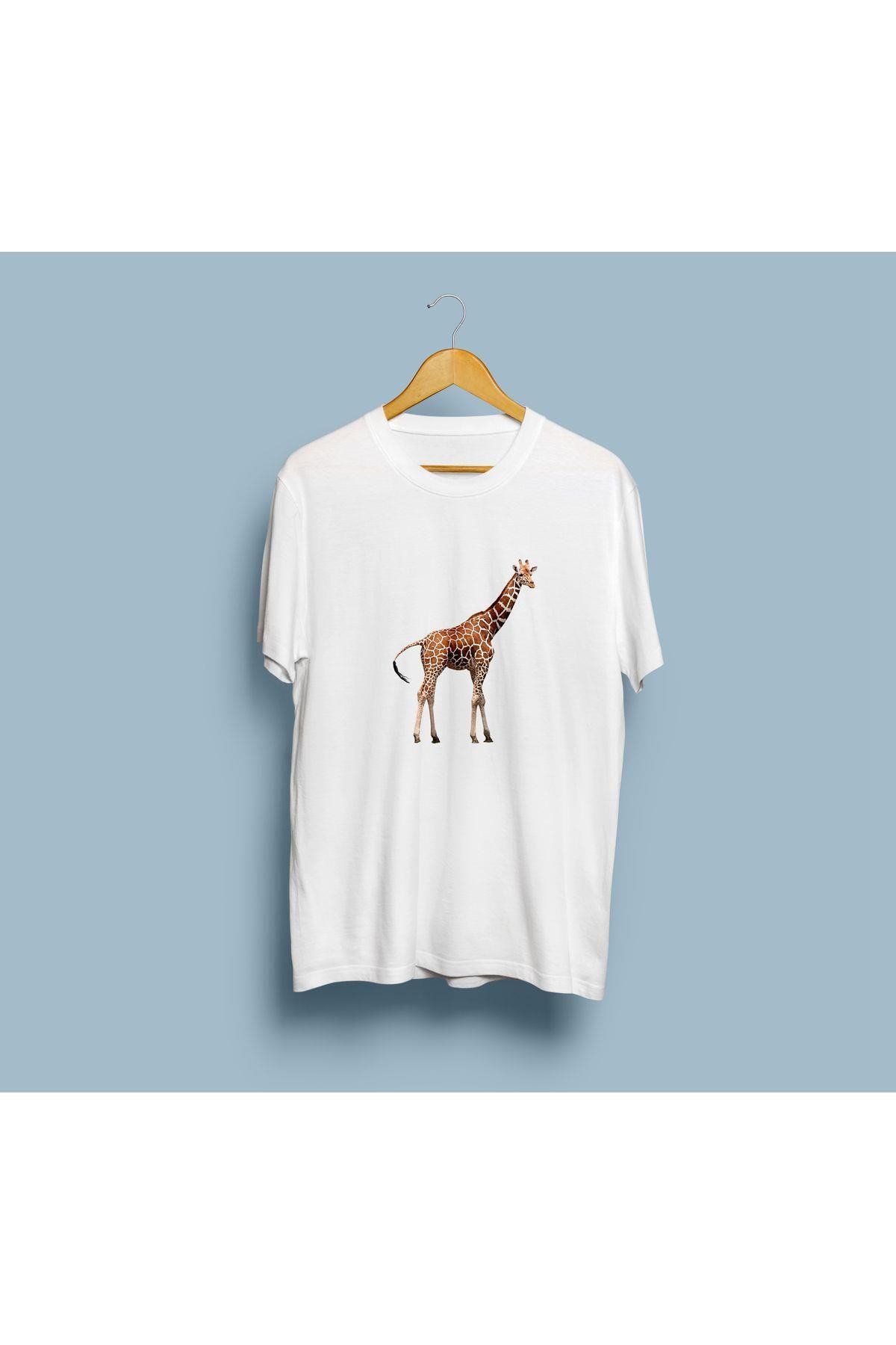 bahriyeli.jpeg Oversize Zürafa Tasarım unisex T-shirt