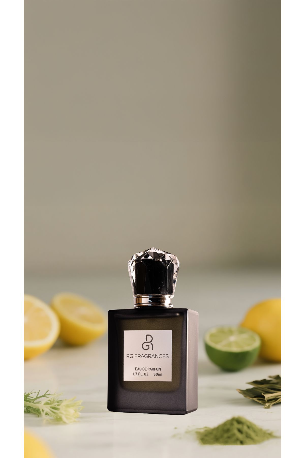 RG FRAGRANCES Unisex Parfüm Edp 50 ml ( Rezene , Limon Akoru , Matcha Çayı , Bergamot )