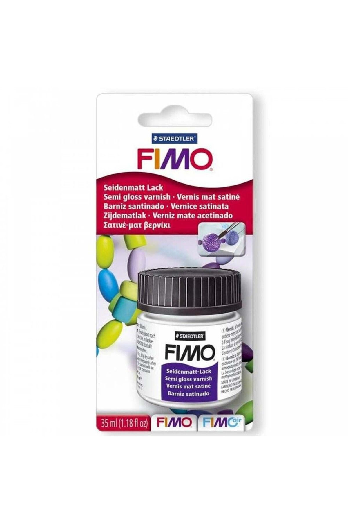 Bafimo-FIMO semi-gloss transparent varnish 35ml 1