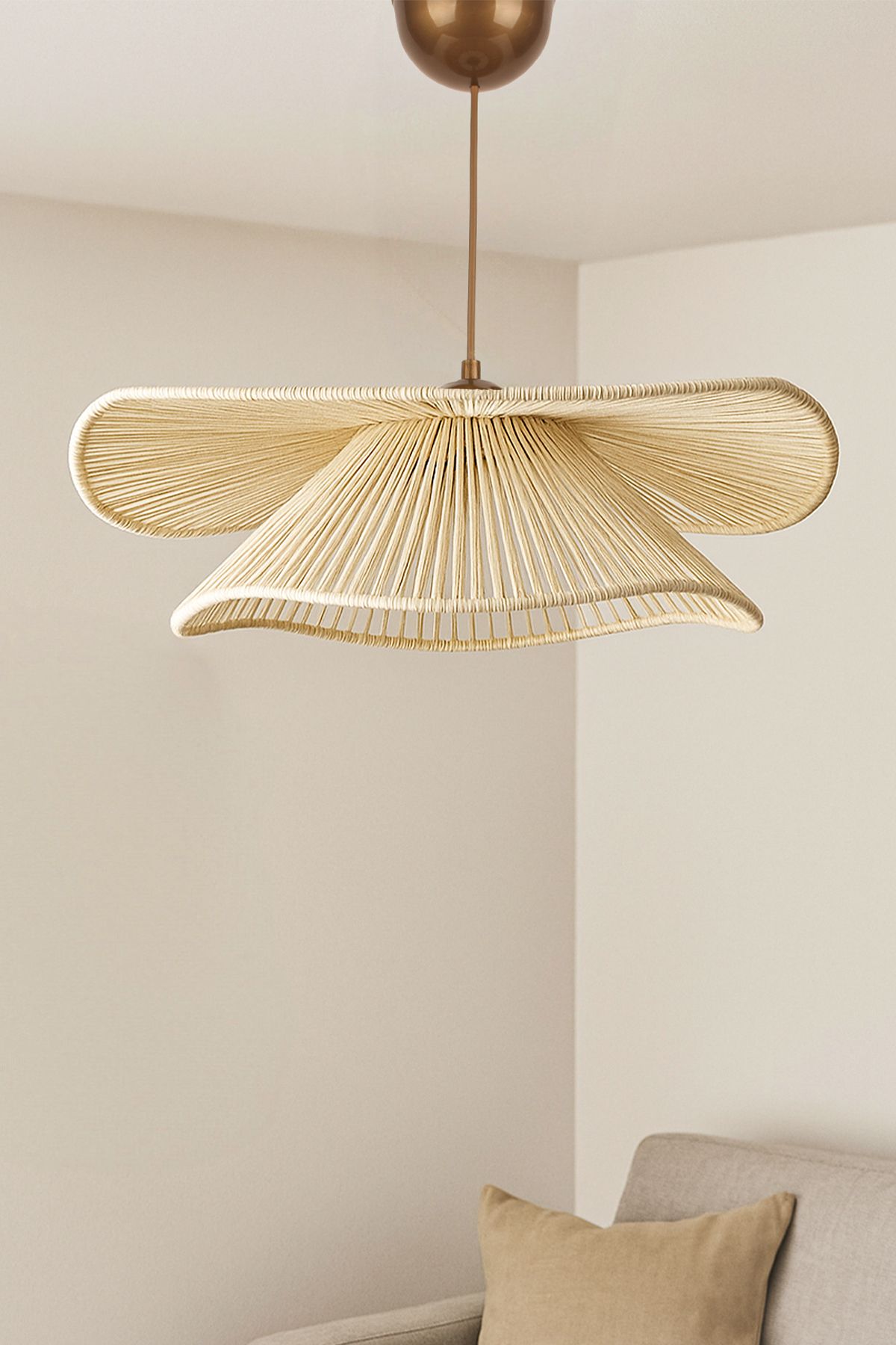 Hmydesign Duvela Handmade Tekli Sarkıt Avize