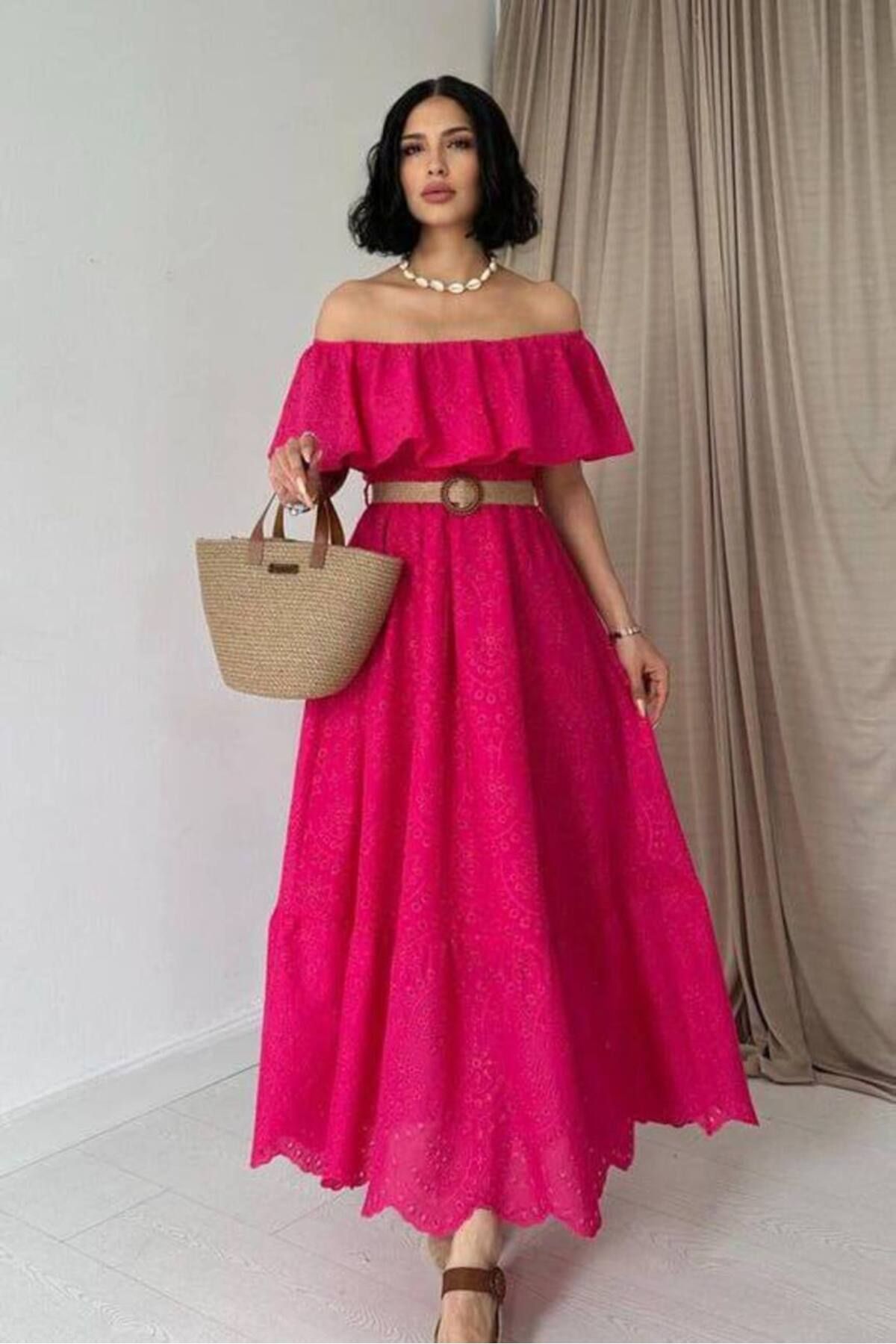 Butik Butter Güpür Askılı Elissa Elbise