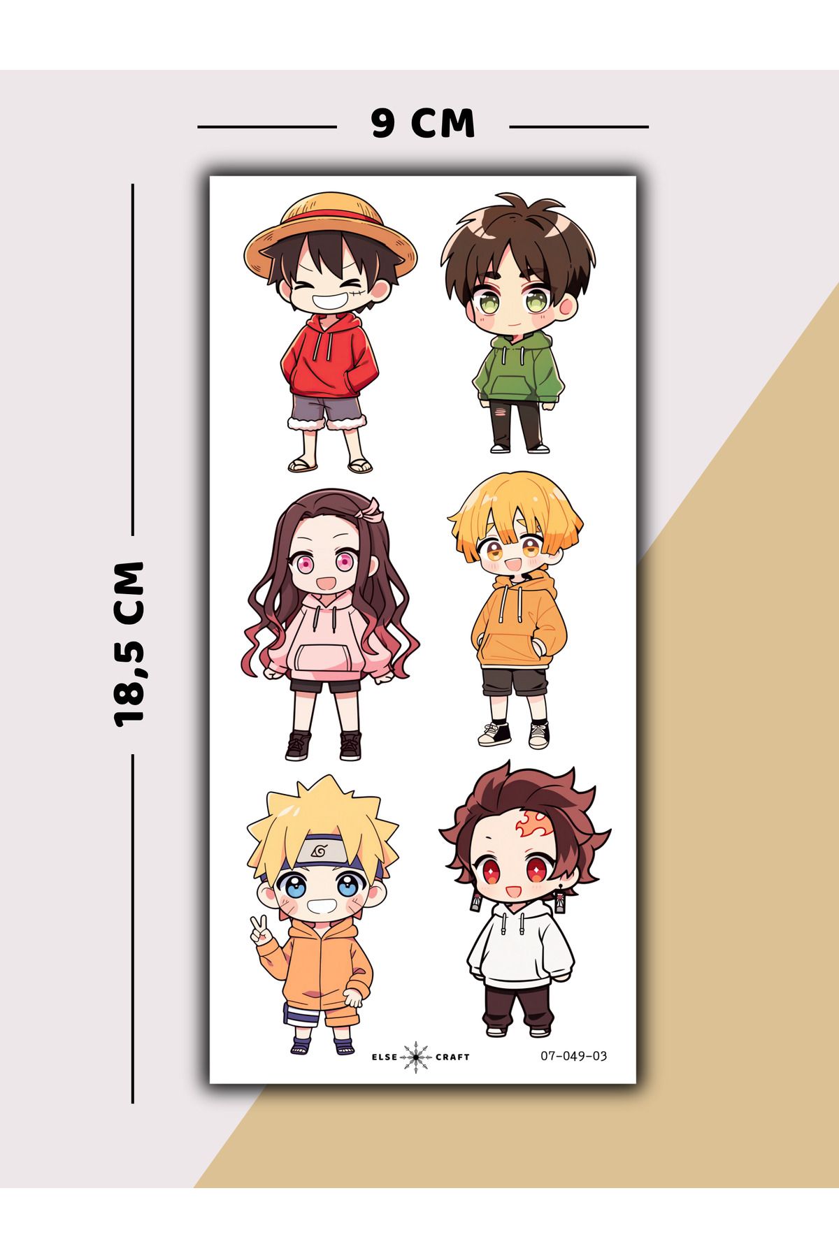 Else Craft Animeler Hoodie Anime Temalı 7.49