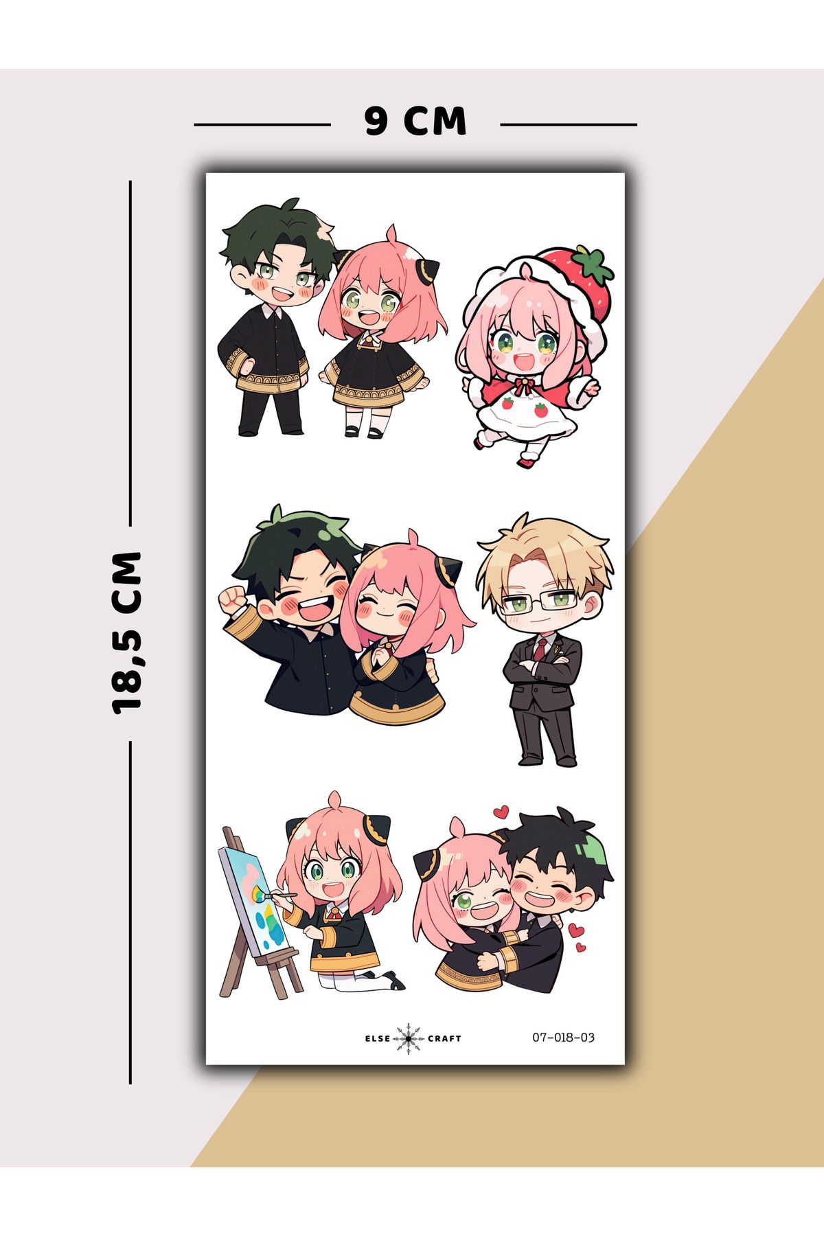 Else Craft Spy x Family Anime Temalı 7.18