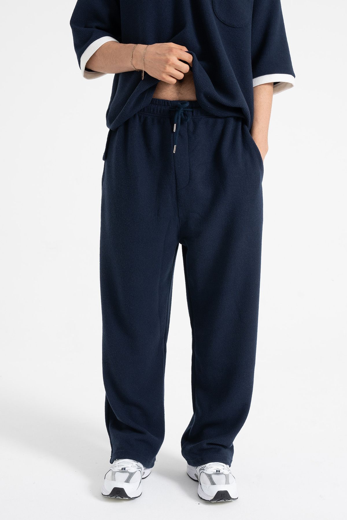 ATE WEAR Gofre Kumaş Premium Baggy Eşofman