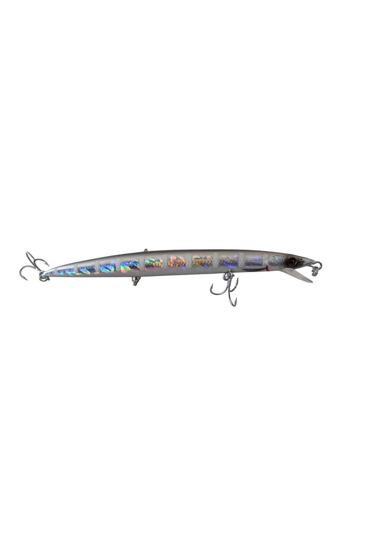 Savage Gear 29g 17.5 cm Sandeel Jerk Minnow Yapay Balık Yemi – Gri Hologram