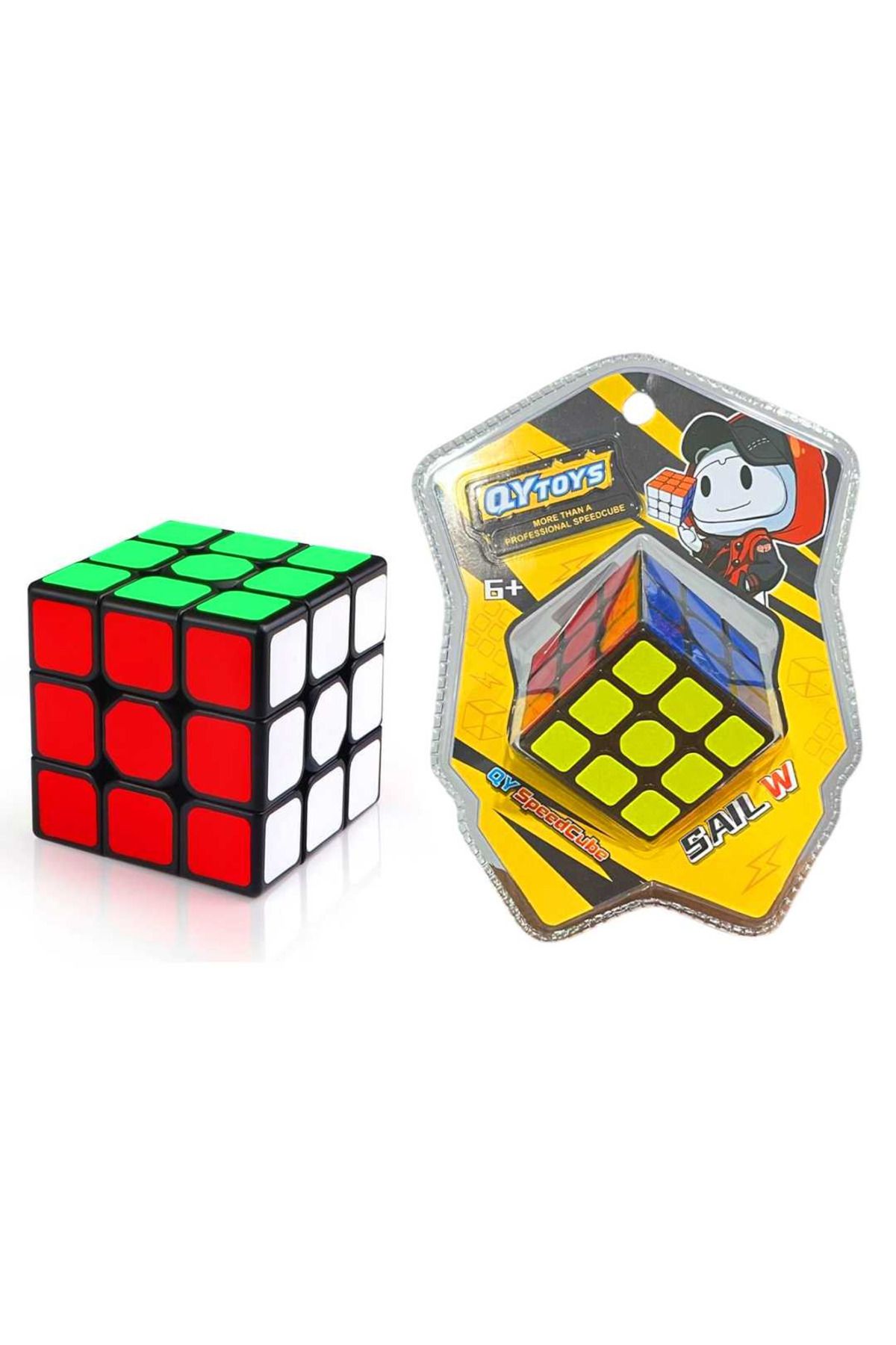 Art Tone QY TOYS ZEKA KÜPÜ SPEED KÜP KARTELA 3X3 6+