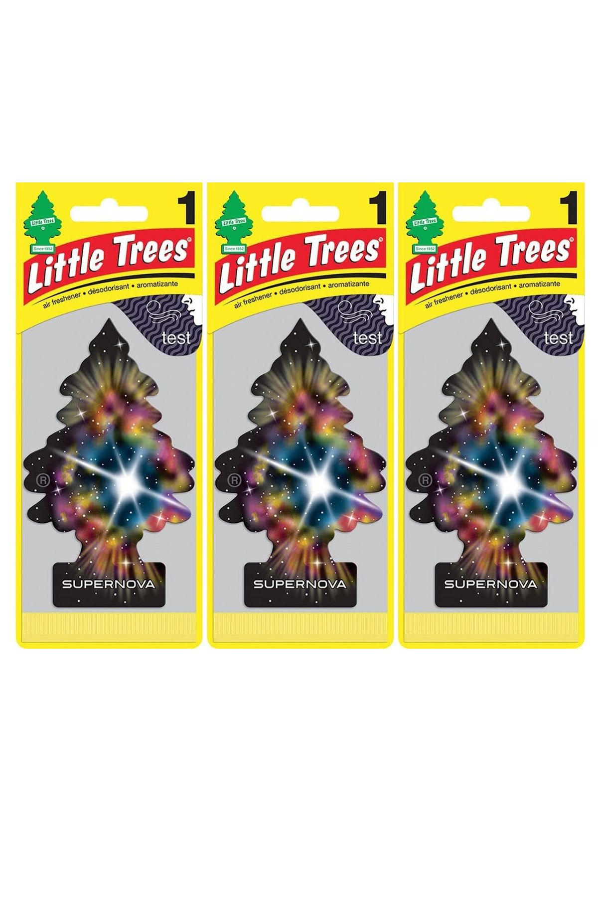 Little Trees Süpernova Oto Kokusu 3 Adet