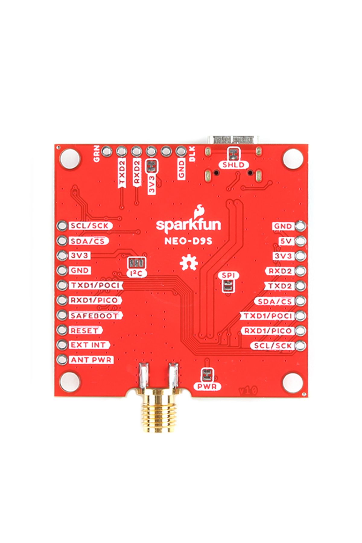 Sparkfun-GNSS correction data receiver breakout with NEO-D9S (Qwiic) 5