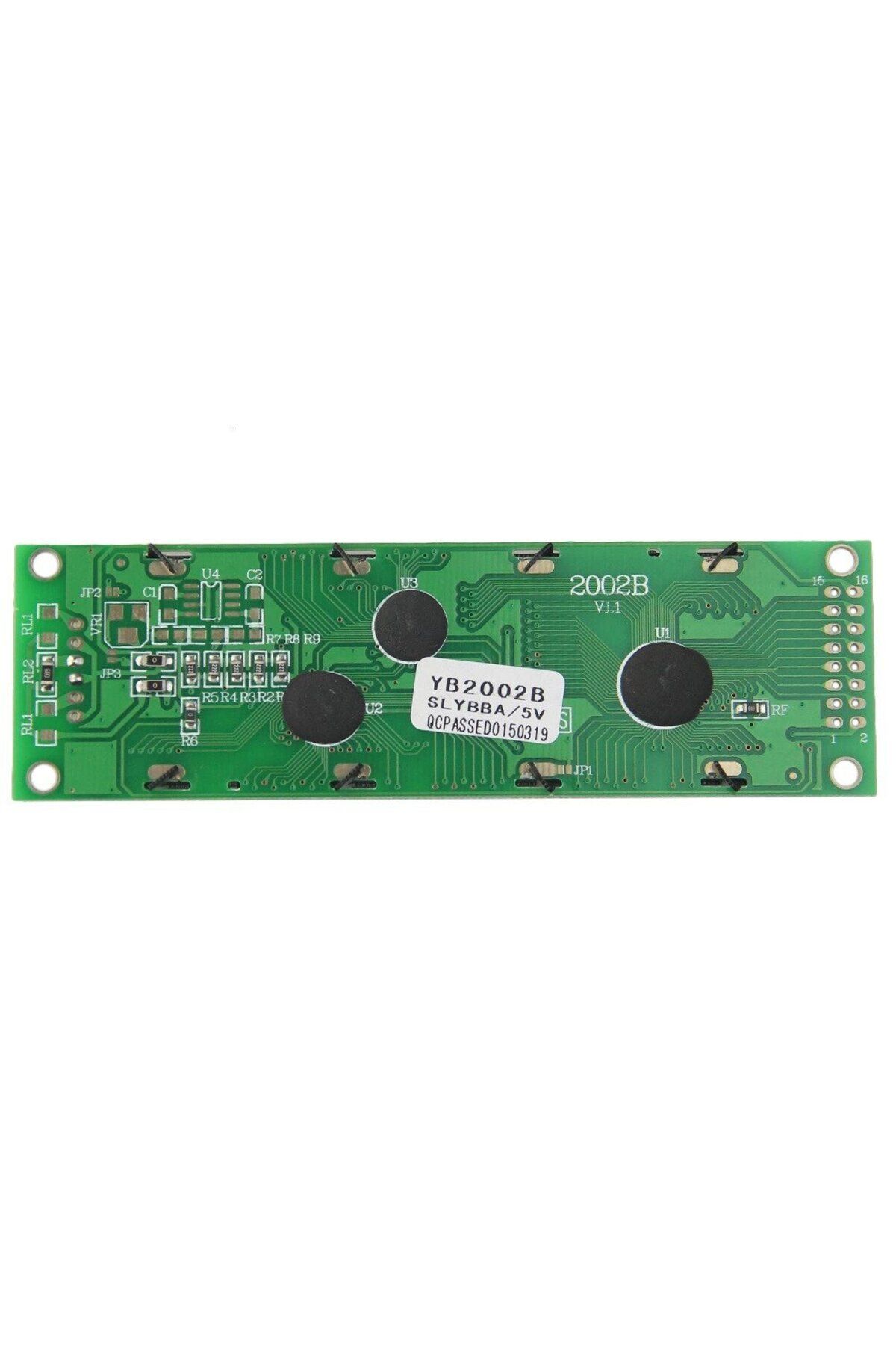 ROBOFUN-Black on yellow LCD display module 2