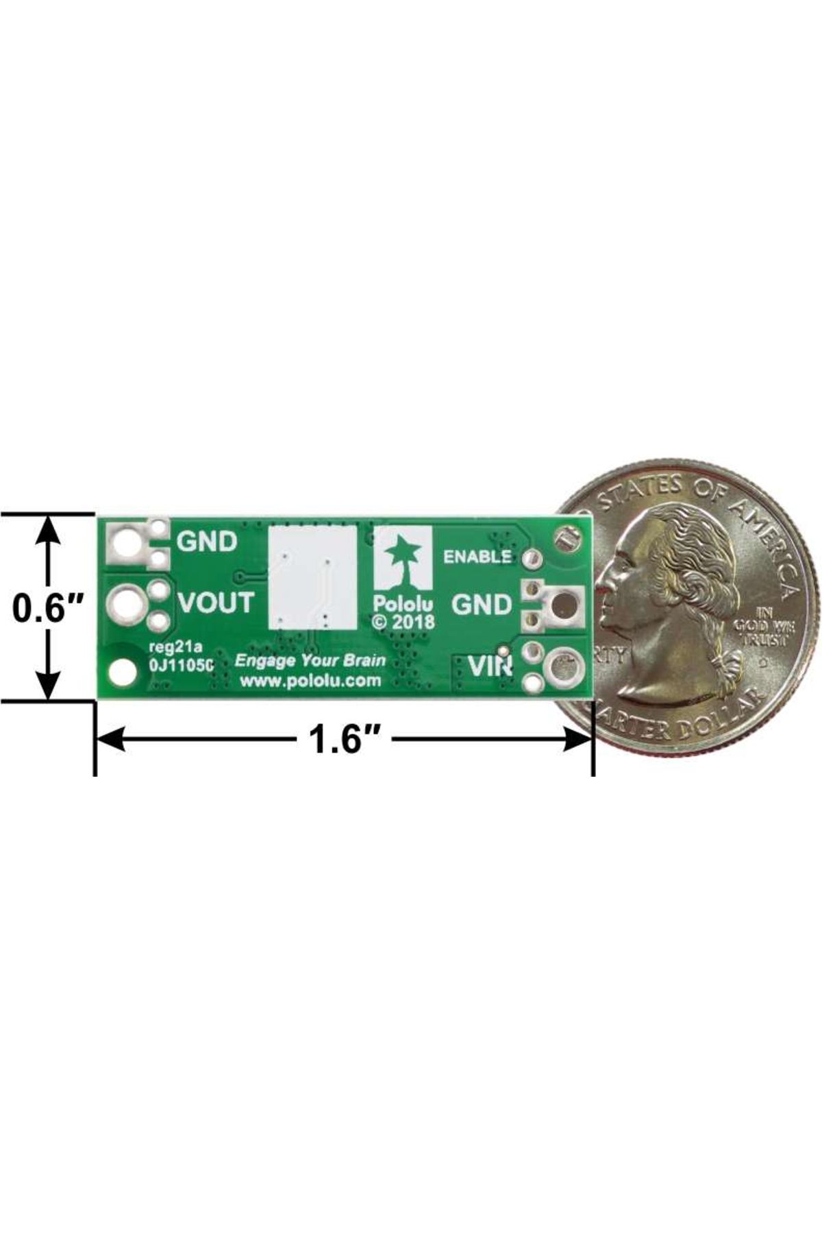 Pololu-Step-up regulator of 7.5V Pololu U3V70F7 3