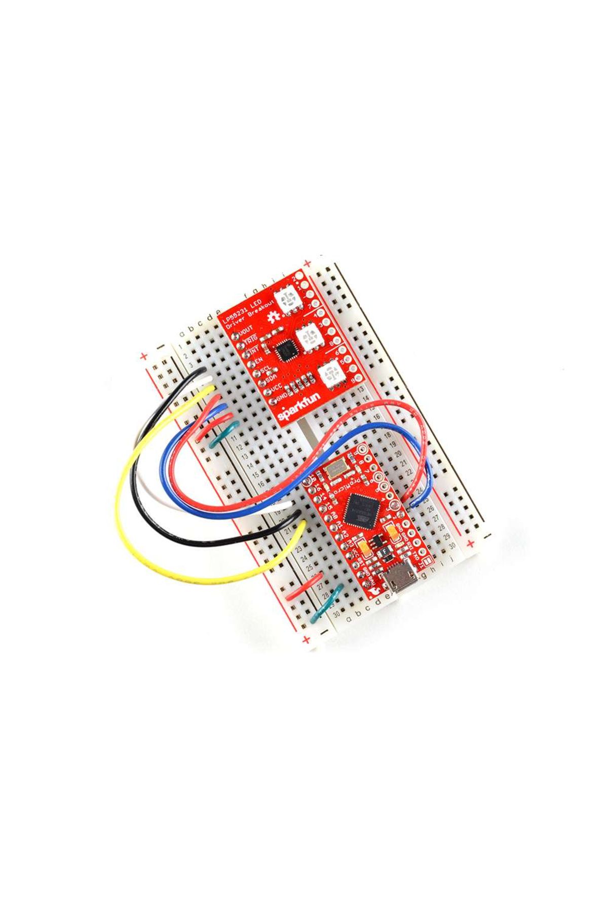 Sparkfun-LED Driver Breakout - LP55231 5