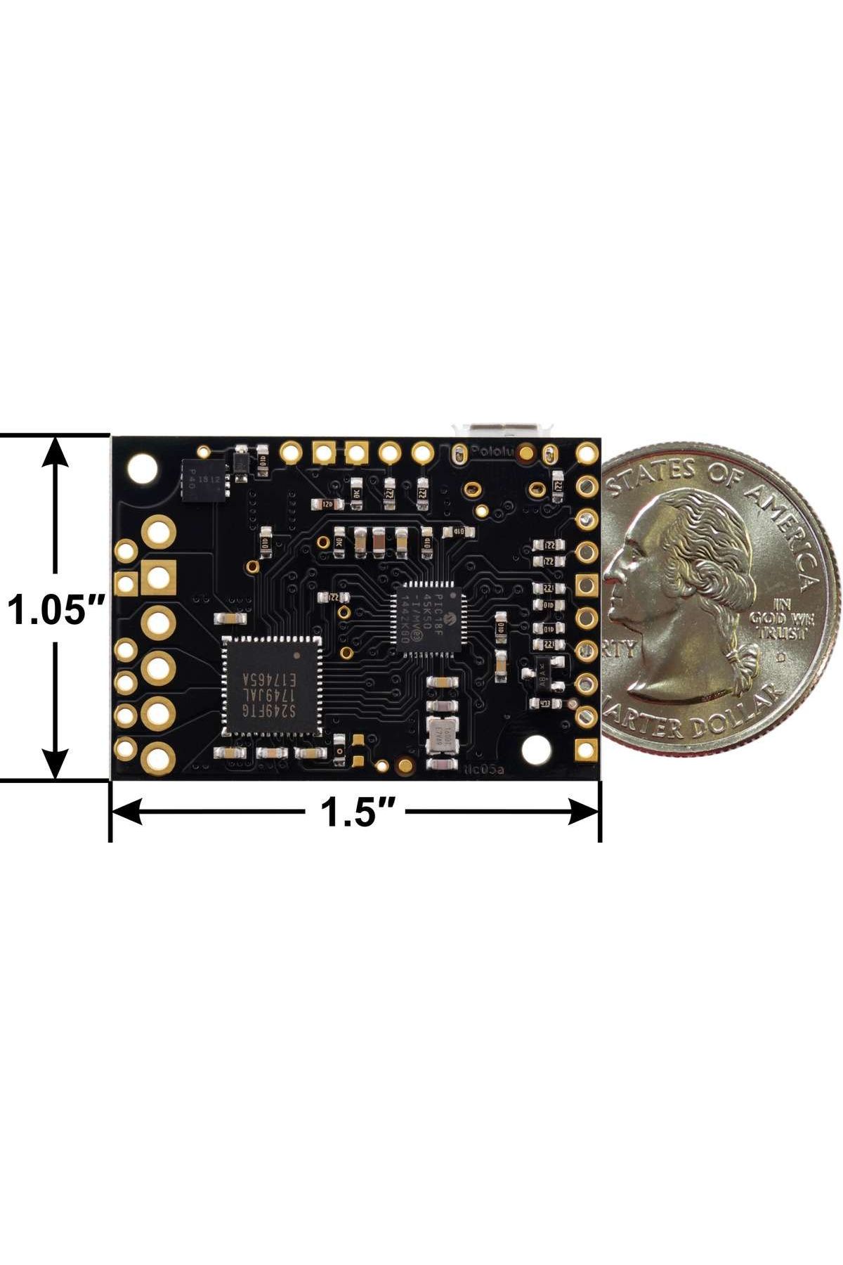 Pololu-Tic T249 USB multi-interface stepper motor driver 3