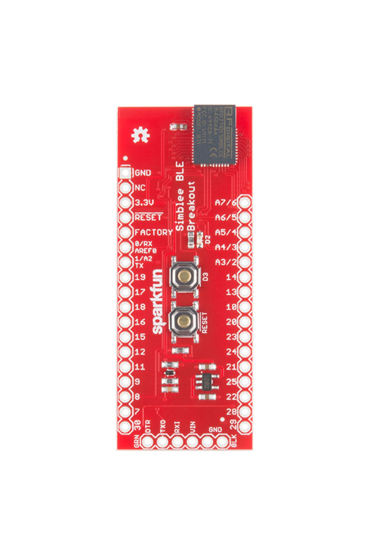 Sparkfun-Simblee BLE Breakout - RFD77101 4