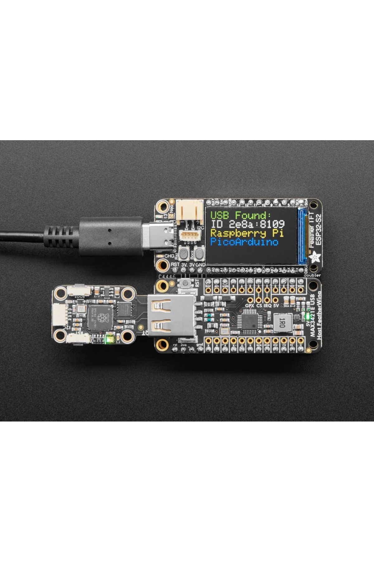 Adafruit-Usb Host Featherwing With Max3421e 1