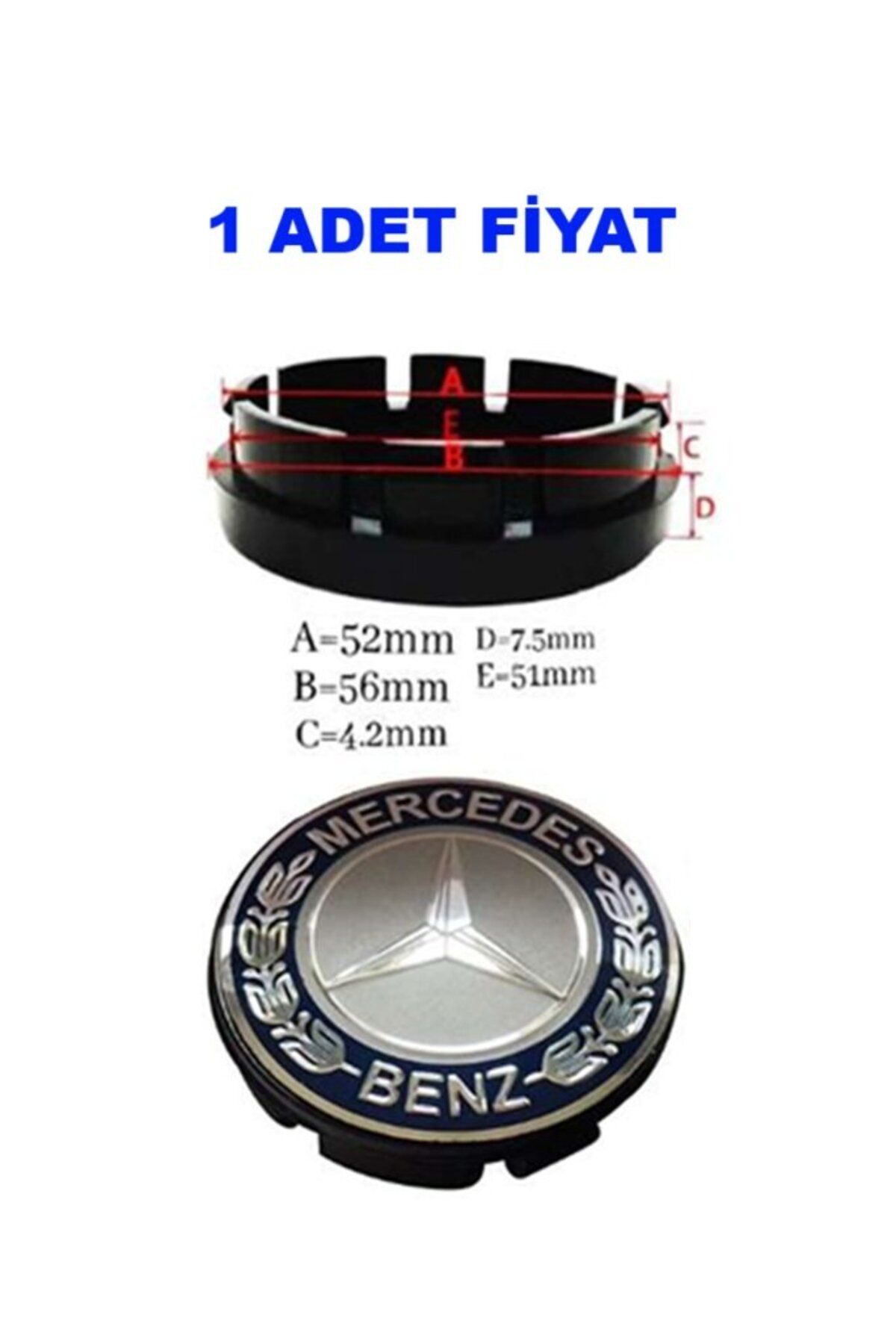 RENSA JANT GÖBEK ARMA MAVİ 56-52 MERCEDES