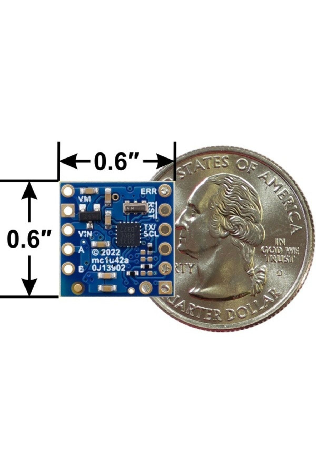 Pololu-Motoron M1U256 serial motor controller, single UART interface 3