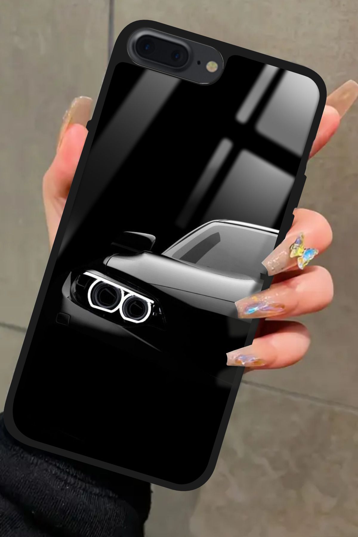 Snacase iPhone 7 Plus Uyumlu Araba Tasarımlı Glossy Premium Kılıf