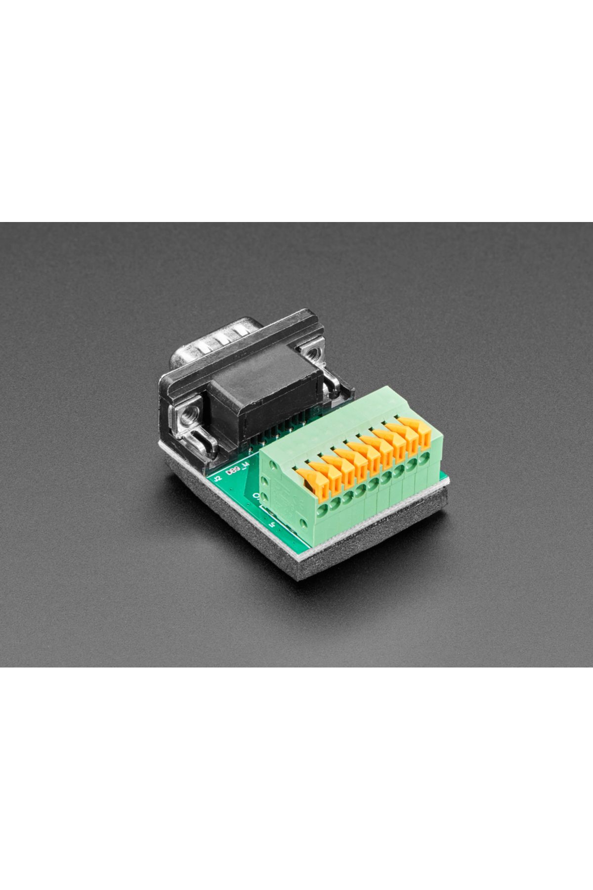 Adafruit-DE-9 (DB-9) male plug to spring terminal block adapter 2