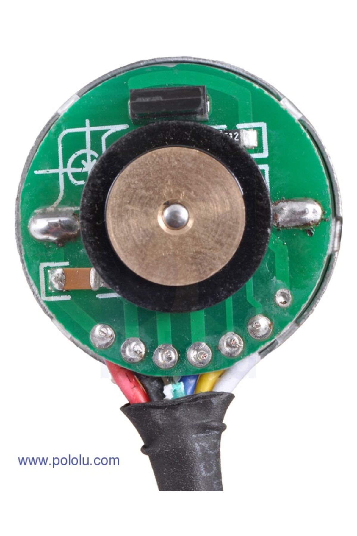 Pololu-Motorector metalic 25Dx52L mm 75:1 CP cu encoder 3