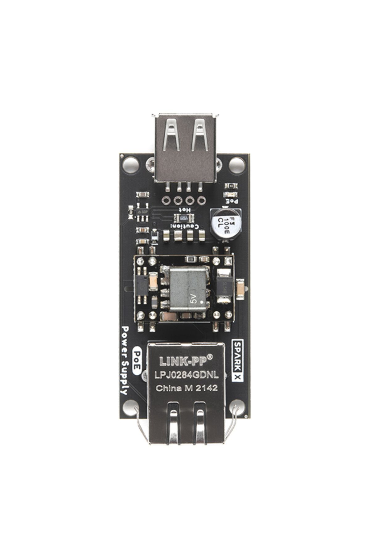 Sparkfun-SparkX PoE to USB Power Module 4