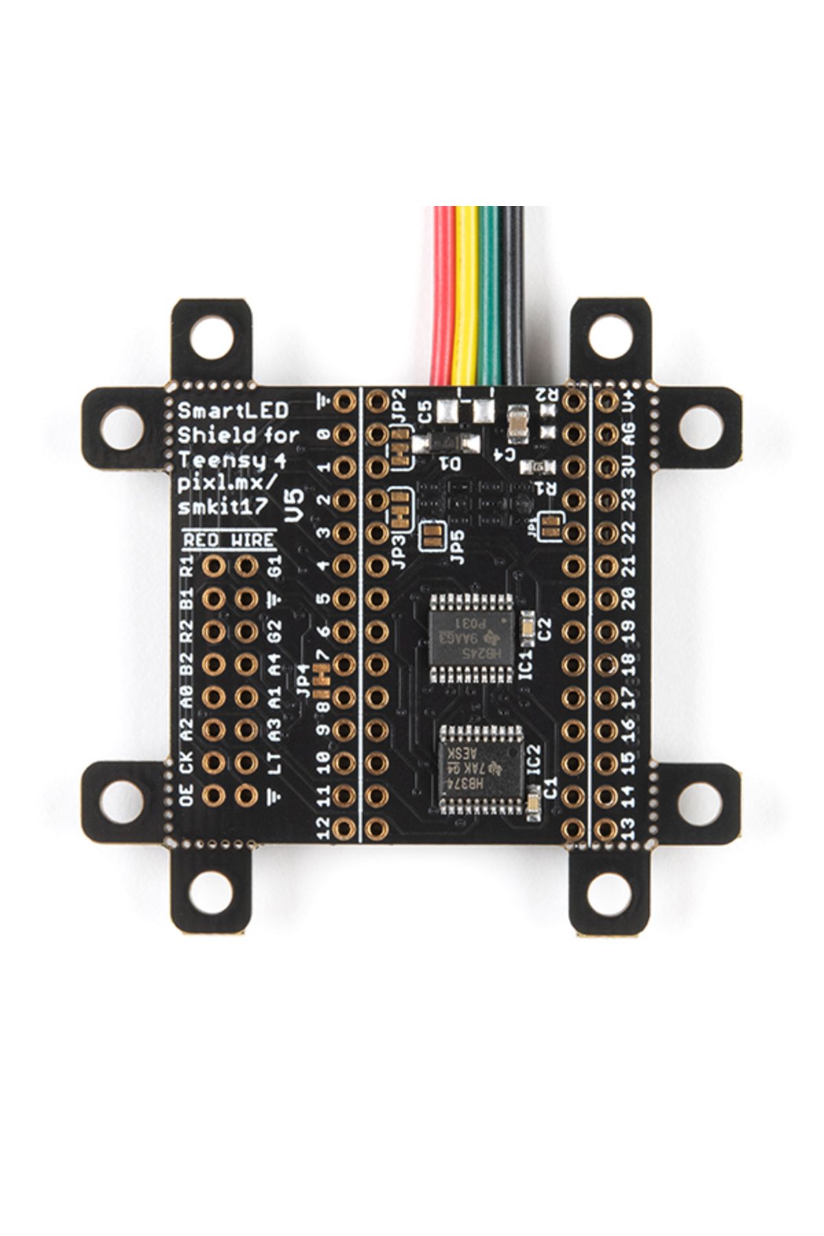 Sparkfun-SmartLED Shield for Teensy 4 4