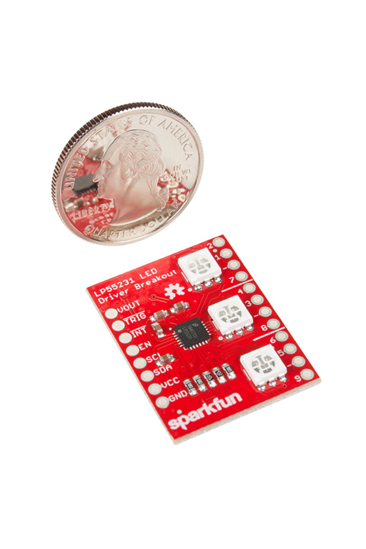 Sparkfun-LED Driver Breakout - LP55231 4