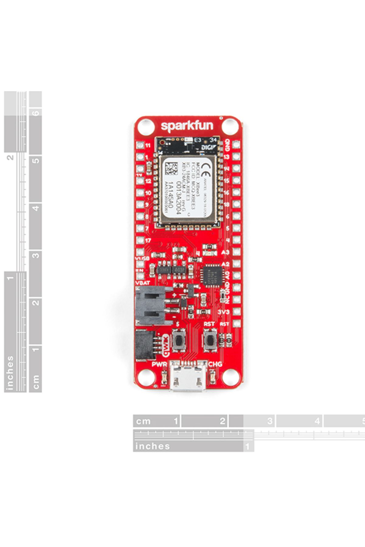 Sparkfun-Thing Plus - XBee3 Micro Development Board with Chip Antenna 2