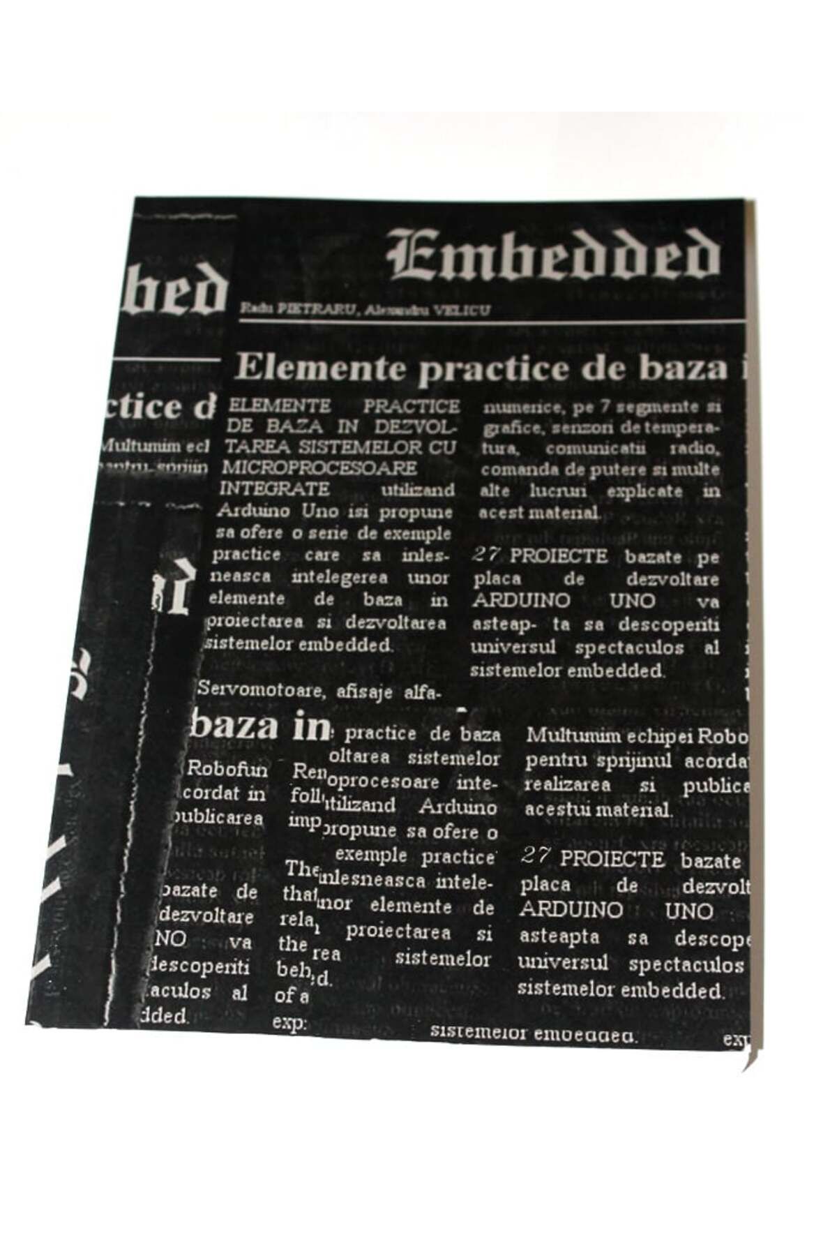 ROBOFUN-Book - Practical Arduino Elements - 2nd edition - Romanian language 1
