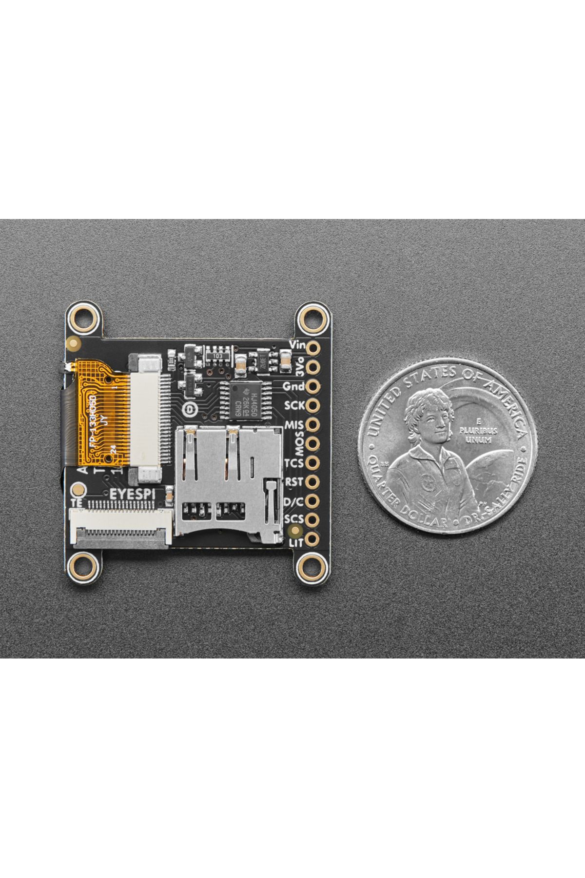 Adafruit-3.3cm Tft Lcd Display, 240x240, Microsd - St7789 7