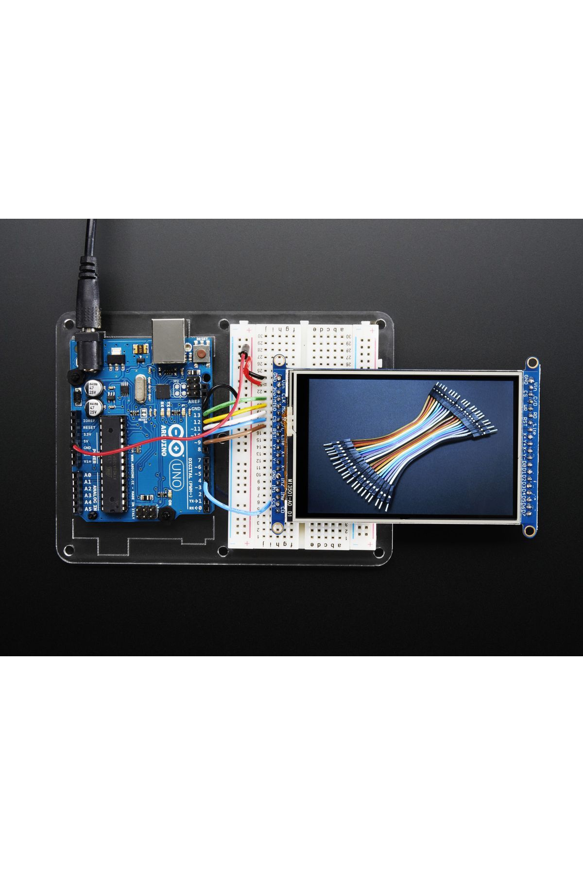 Adafruit-3.5" TFT 320x480 + Touchscreen Breakout Board w/MicroSD Socket - HXD8357D 2