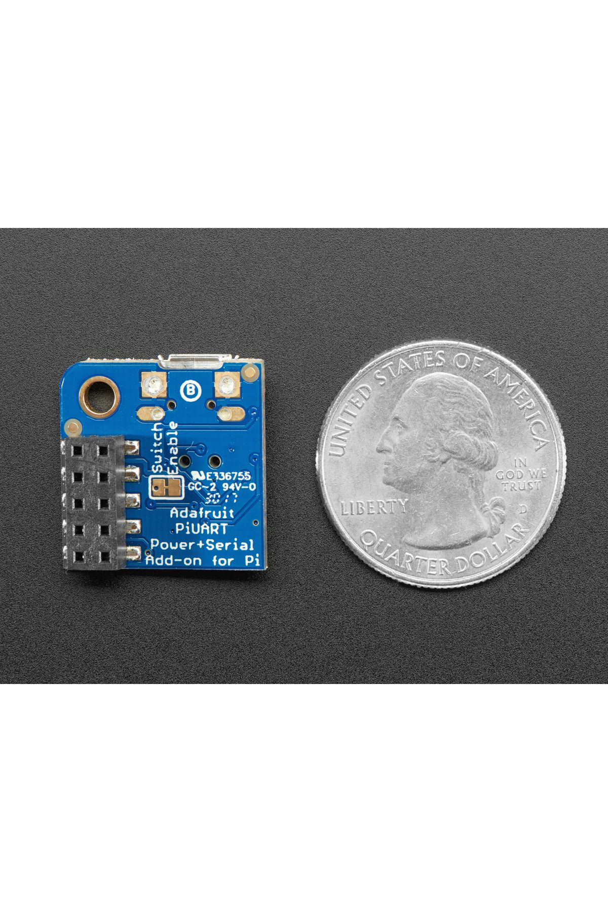 Adafruit-Piuart - Usb Console Power Add-on For Raspberry Pi 4