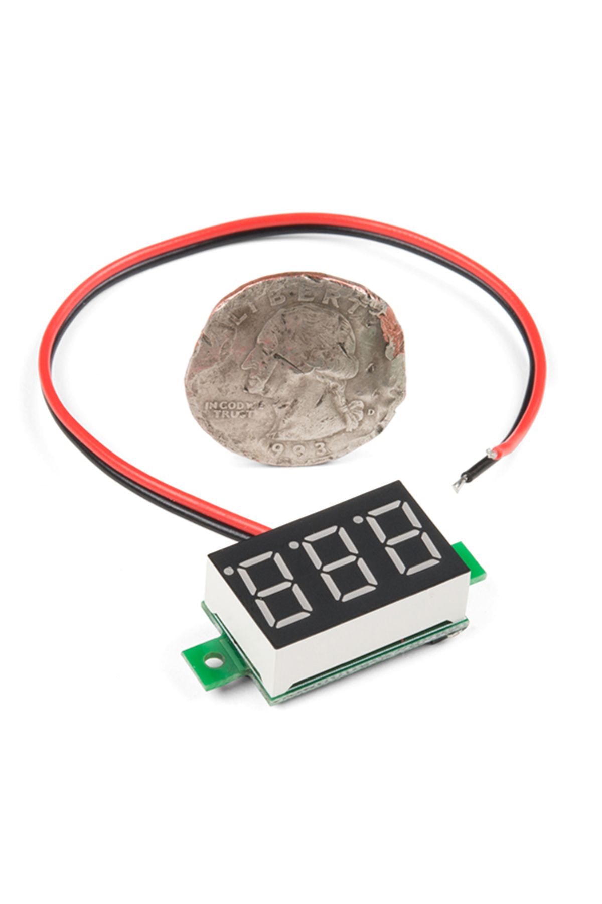 Sparkfun-LED voltmeter display 3