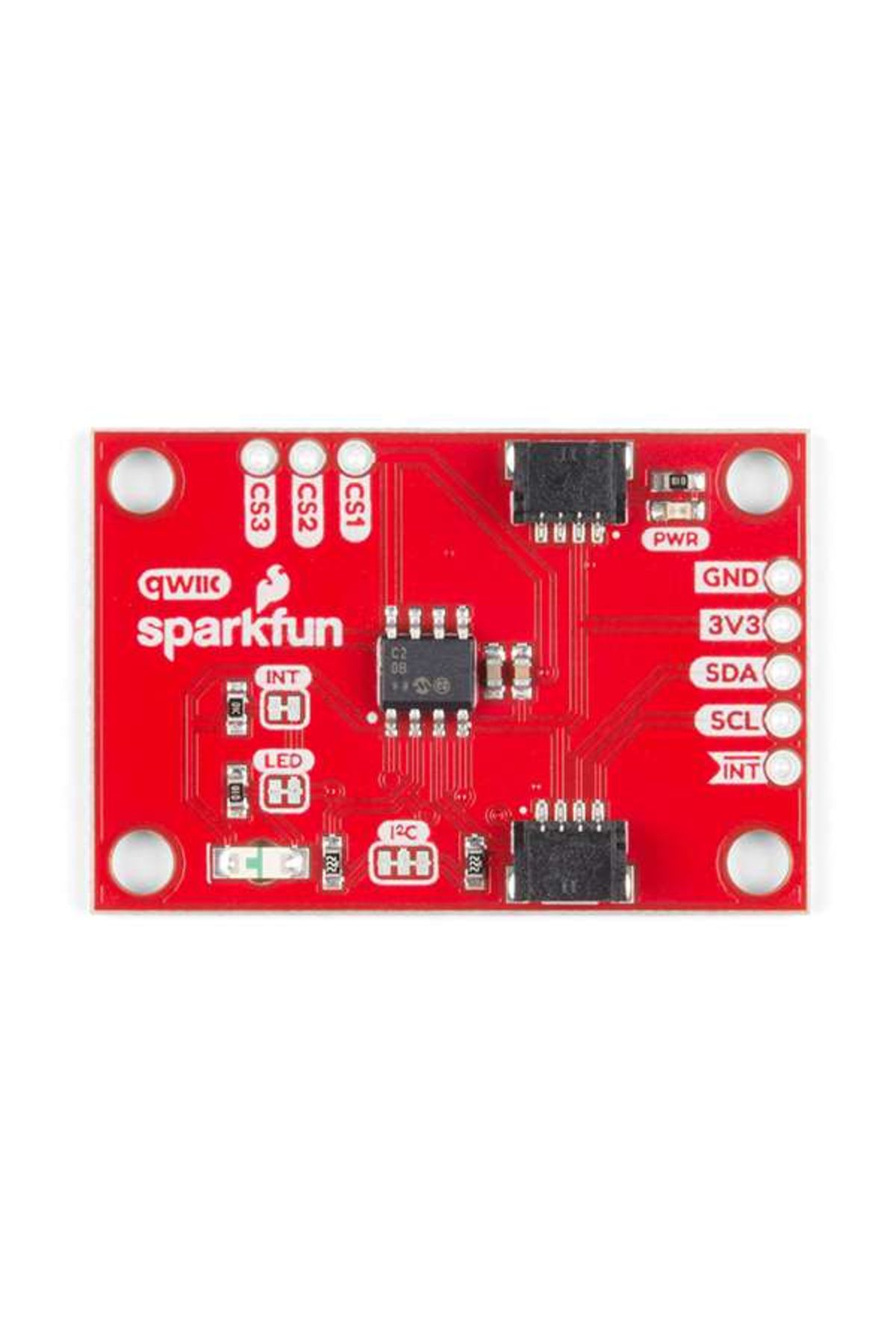 Sparkfun-Capacitive swipe module CAP1203 4
