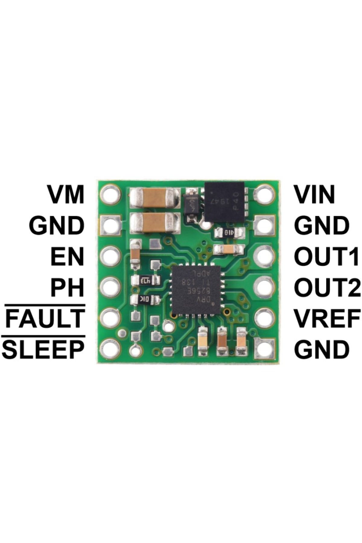Pololu-DRV8256E DC motor driver breakout 5