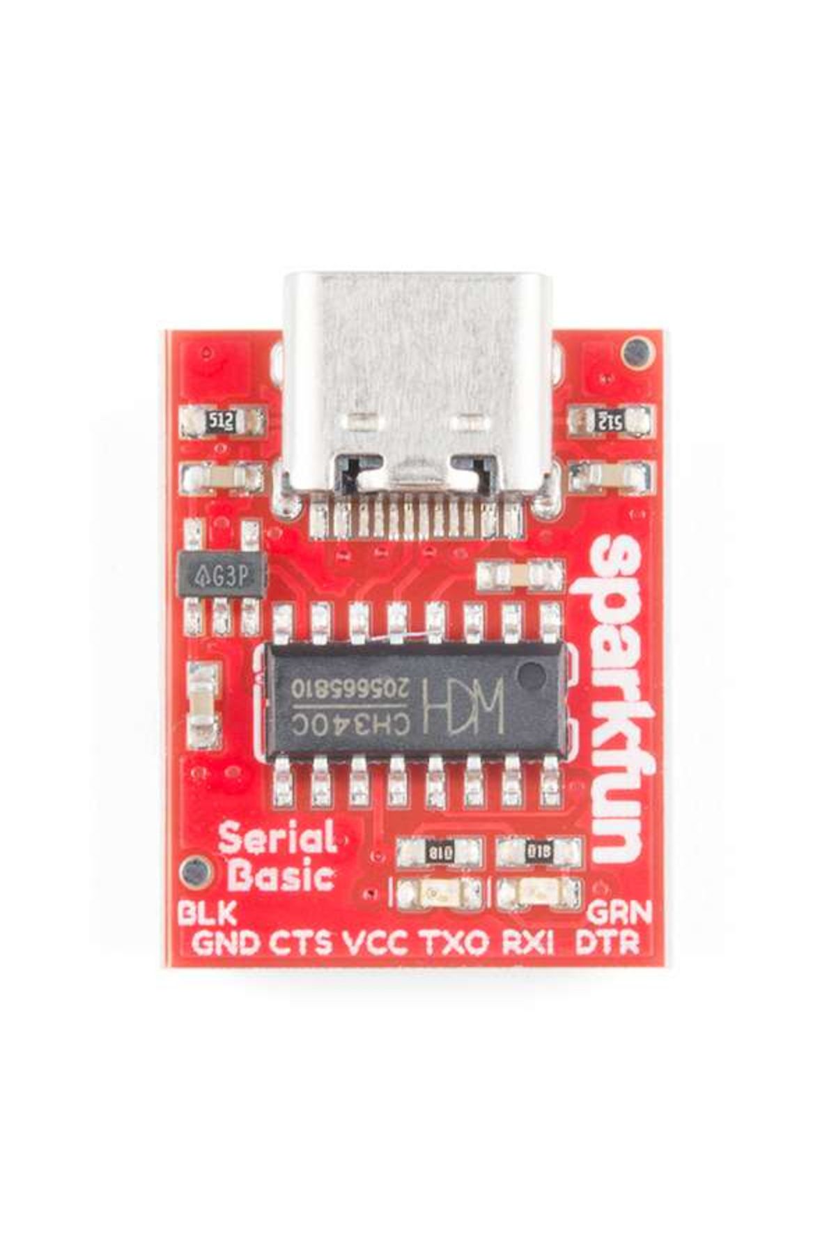 Sparkfun-serial breakout with CH340C and USB-C 2