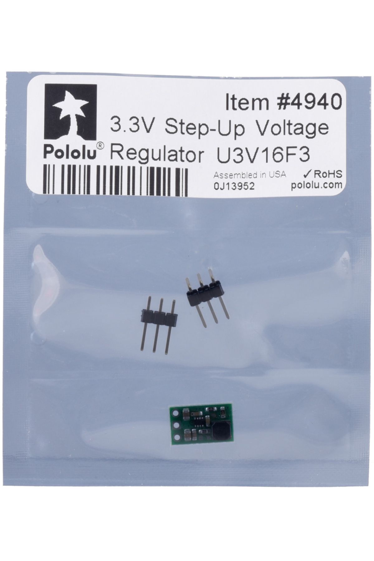 Pololu-U3V16F3 3.3V step-up regulator 7