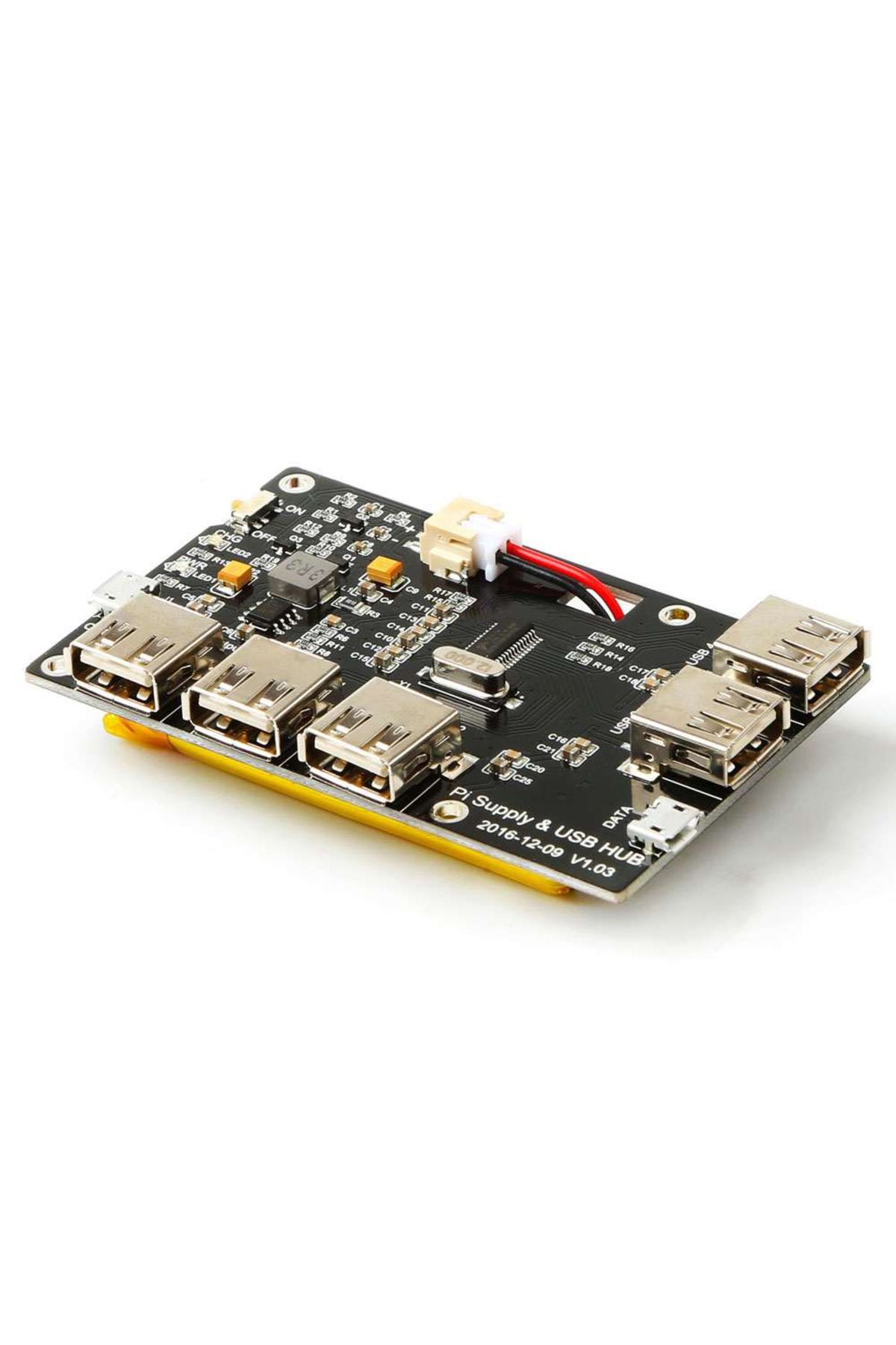 ROBOFUN-Power module for Raspberry Pi with 4 USB outputs 5