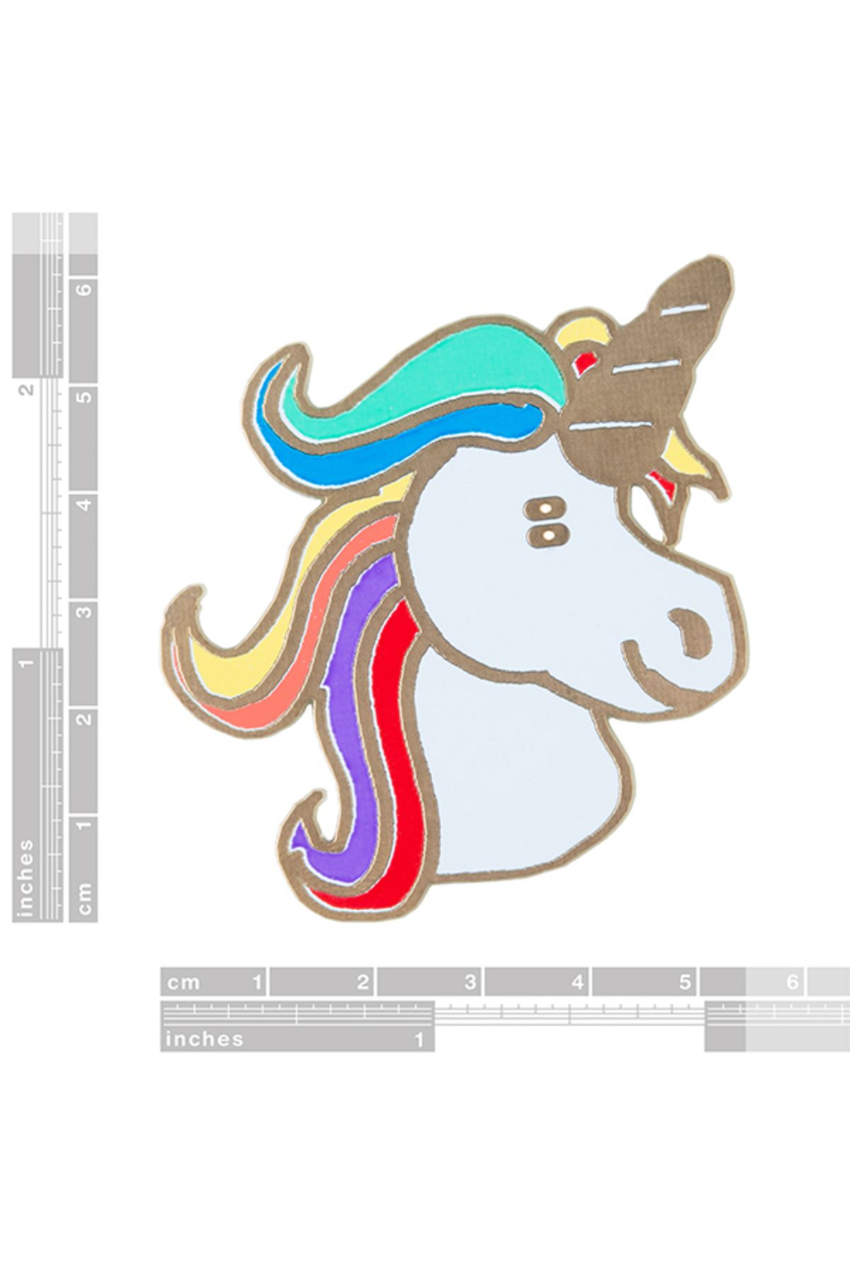 Sparkfun-Unigeek - unicorn badge adhesive kit 2
